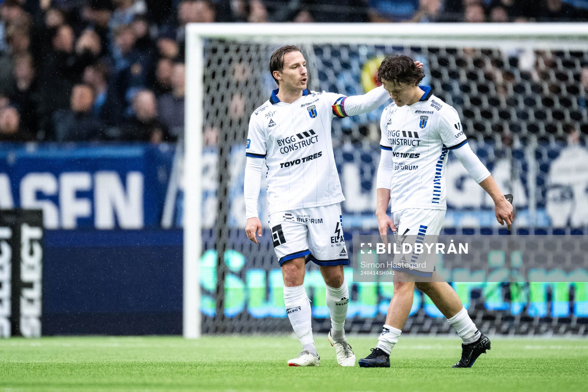 Sirius Daniel Stensson och Adam Vikman deppar