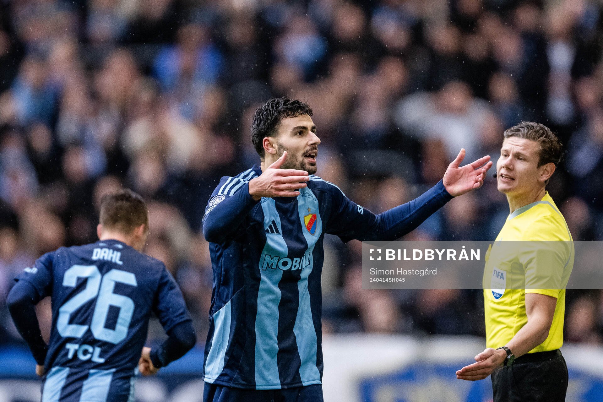 Djurgårdens Deniz Hummet  jublar