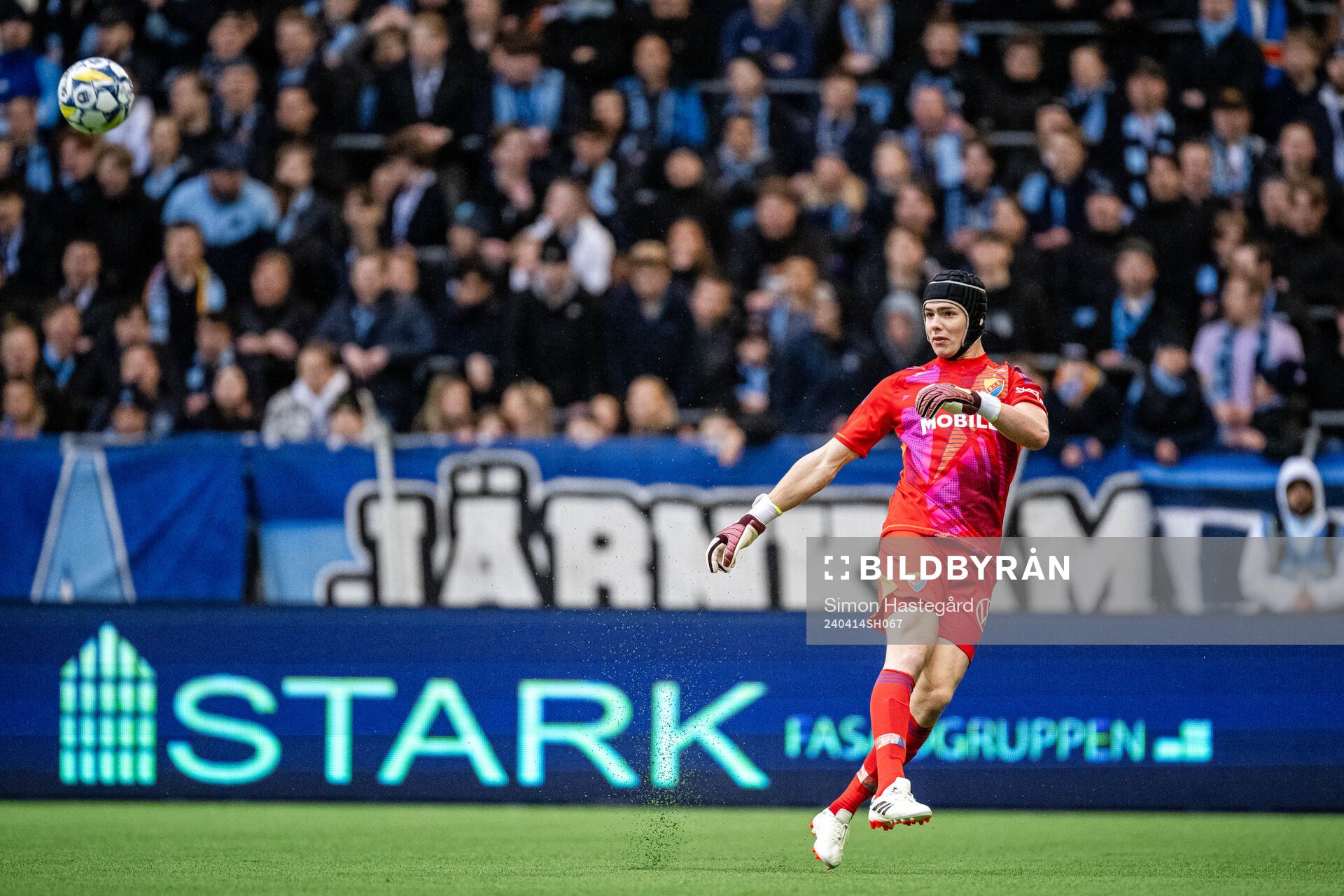 Djurgårdens målvakt Jacob Widell Zetterström