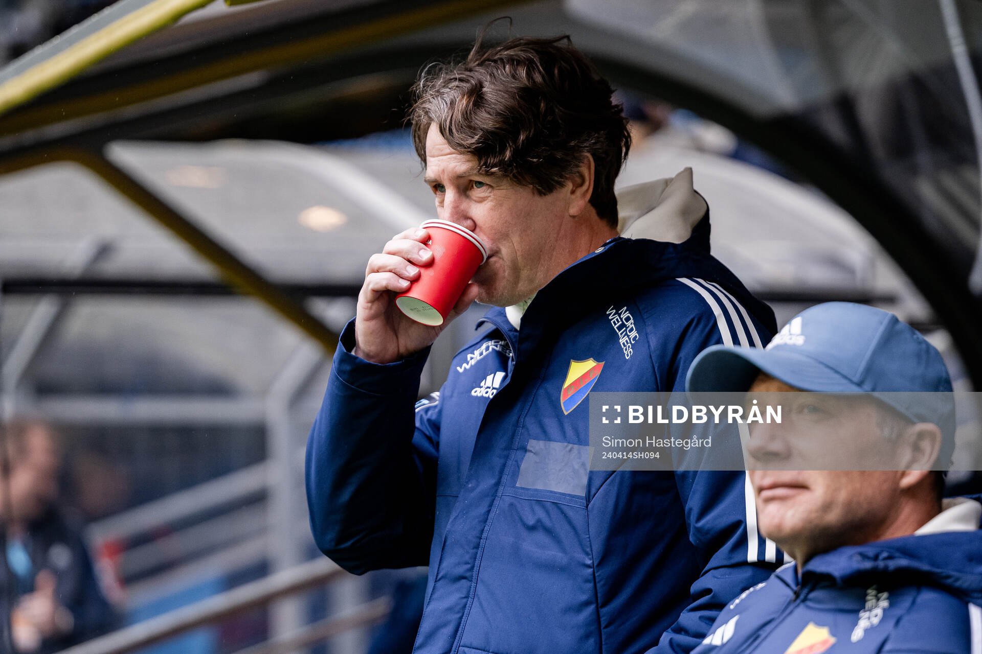 Djurgårdens tränare Thomas Lagerlöf