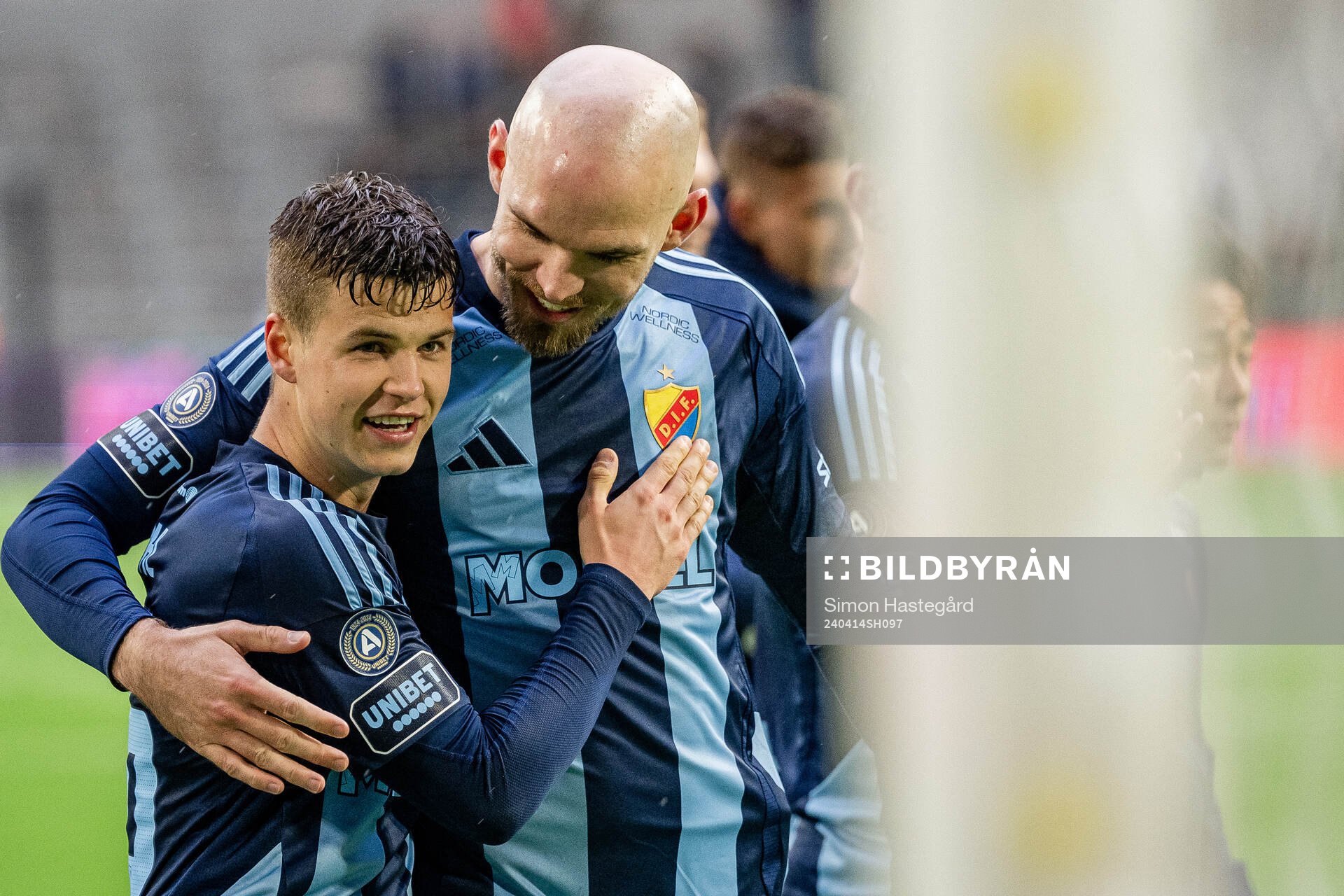 Djurgårdens Samuel Dahl  och Marcus Danielson