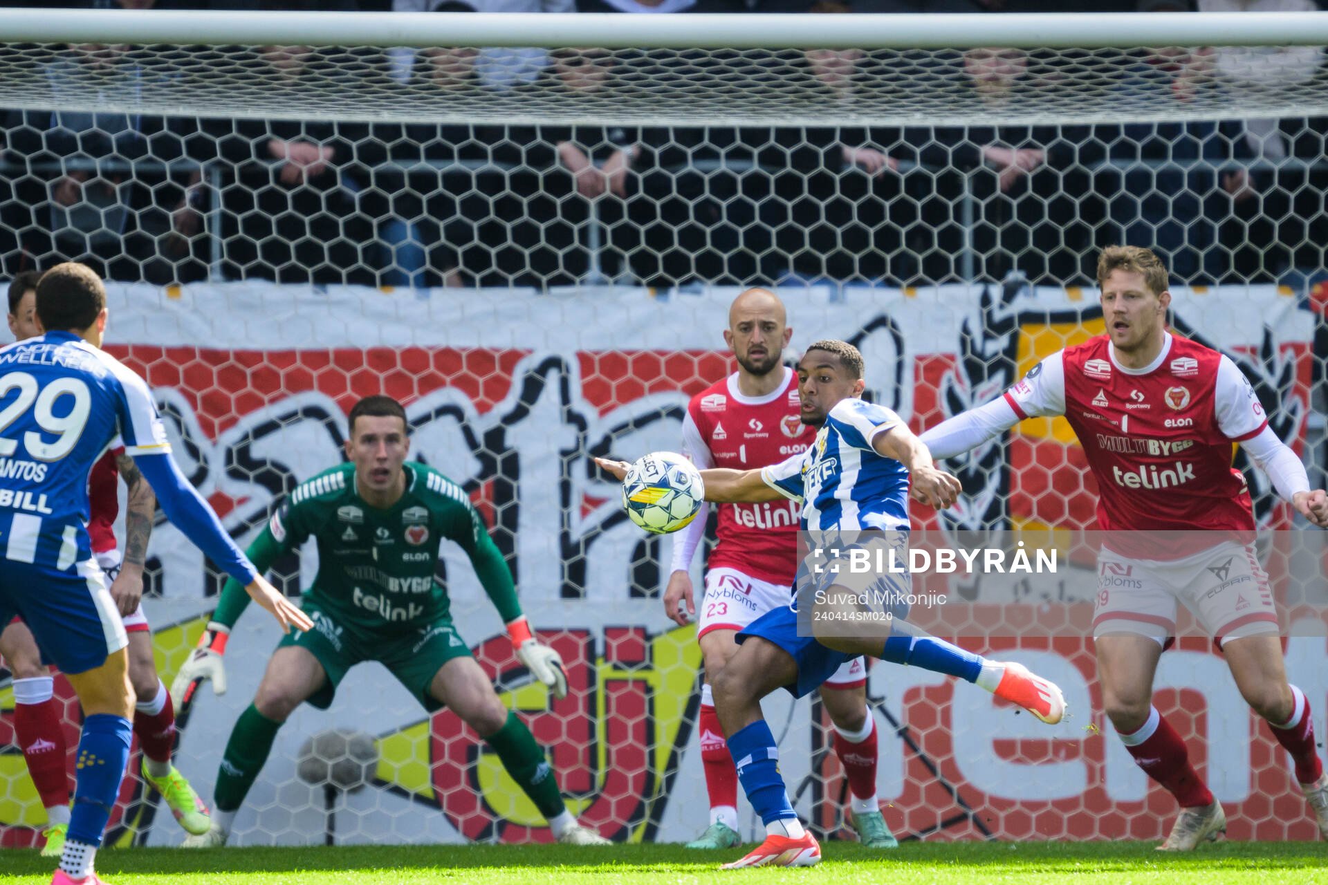 IFK Göteborgs Paulos Abraham och Kalmars Lars Saetra