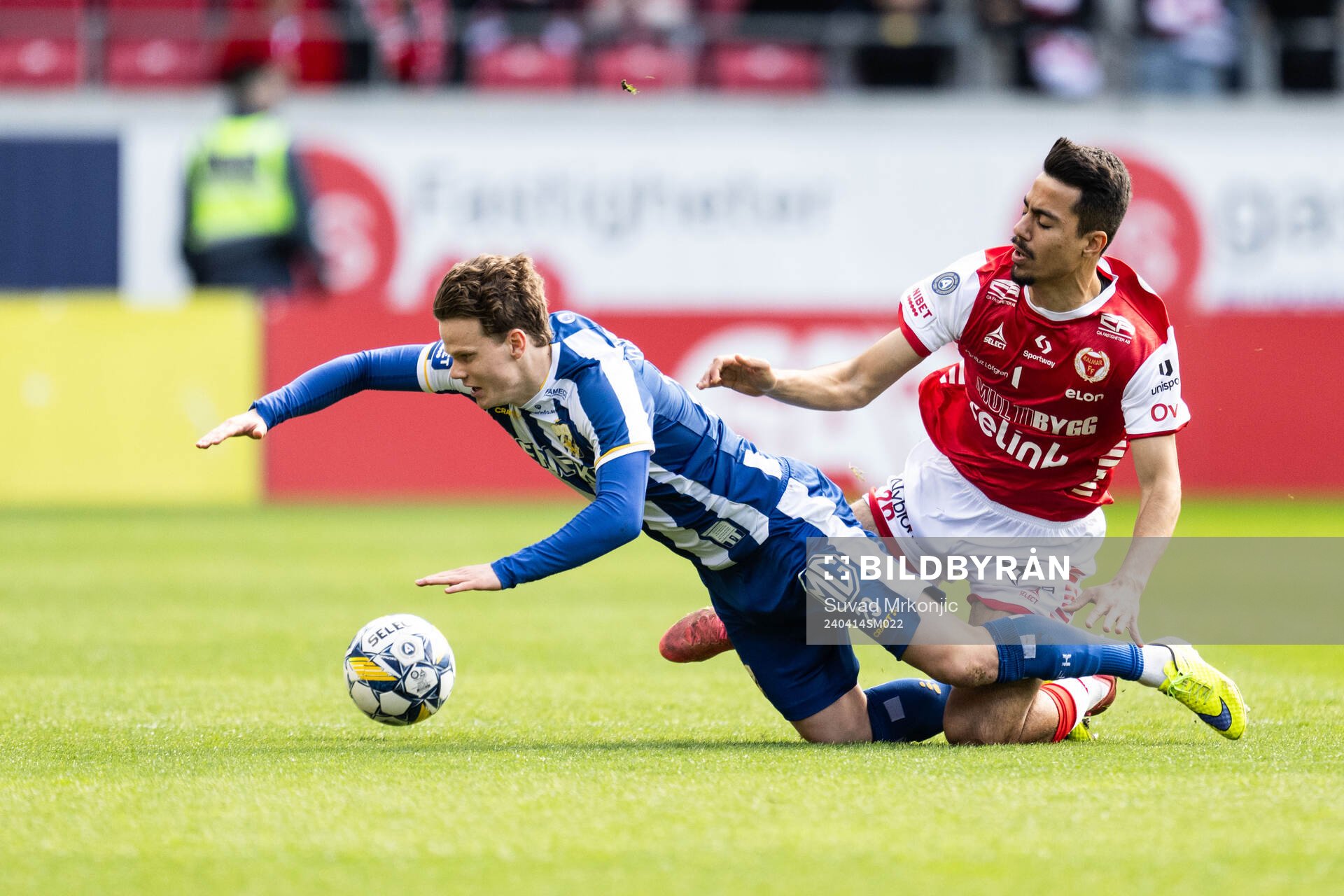 IFK Göteborgs Kolbeinn Thordarson och Kalmars Arash