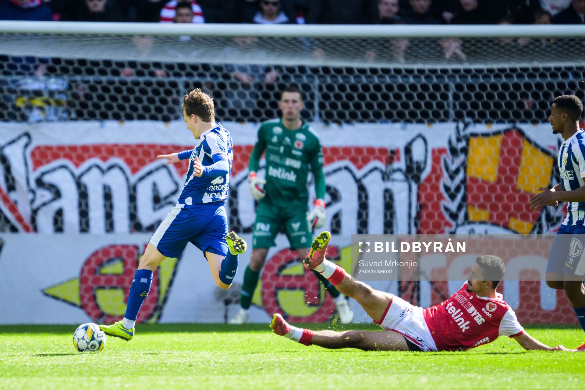 IFK Göteborgs Kolbeinn Thordarson och Kalmars Arash