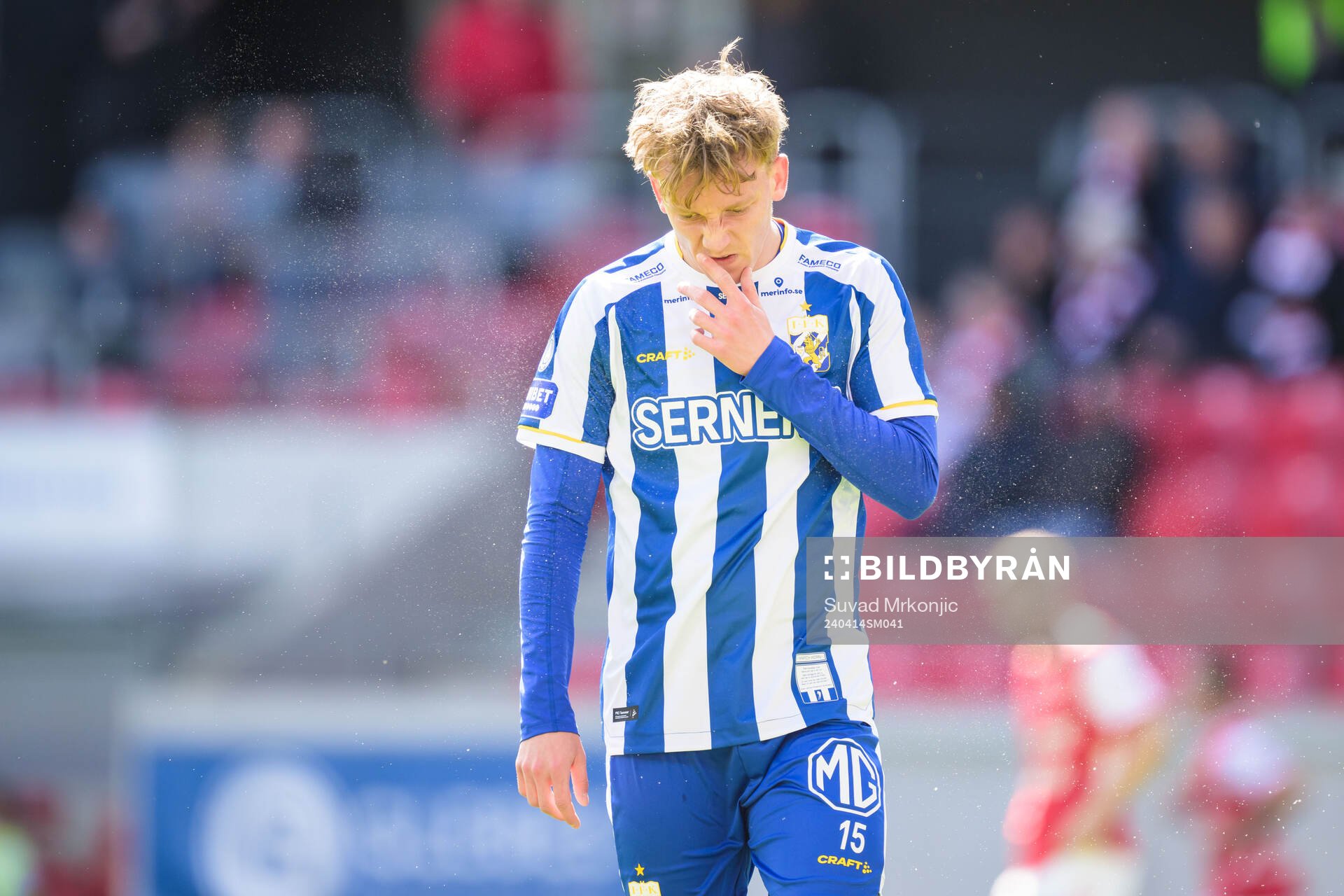 IFK Göteborgs Sebastian Hausner deppar