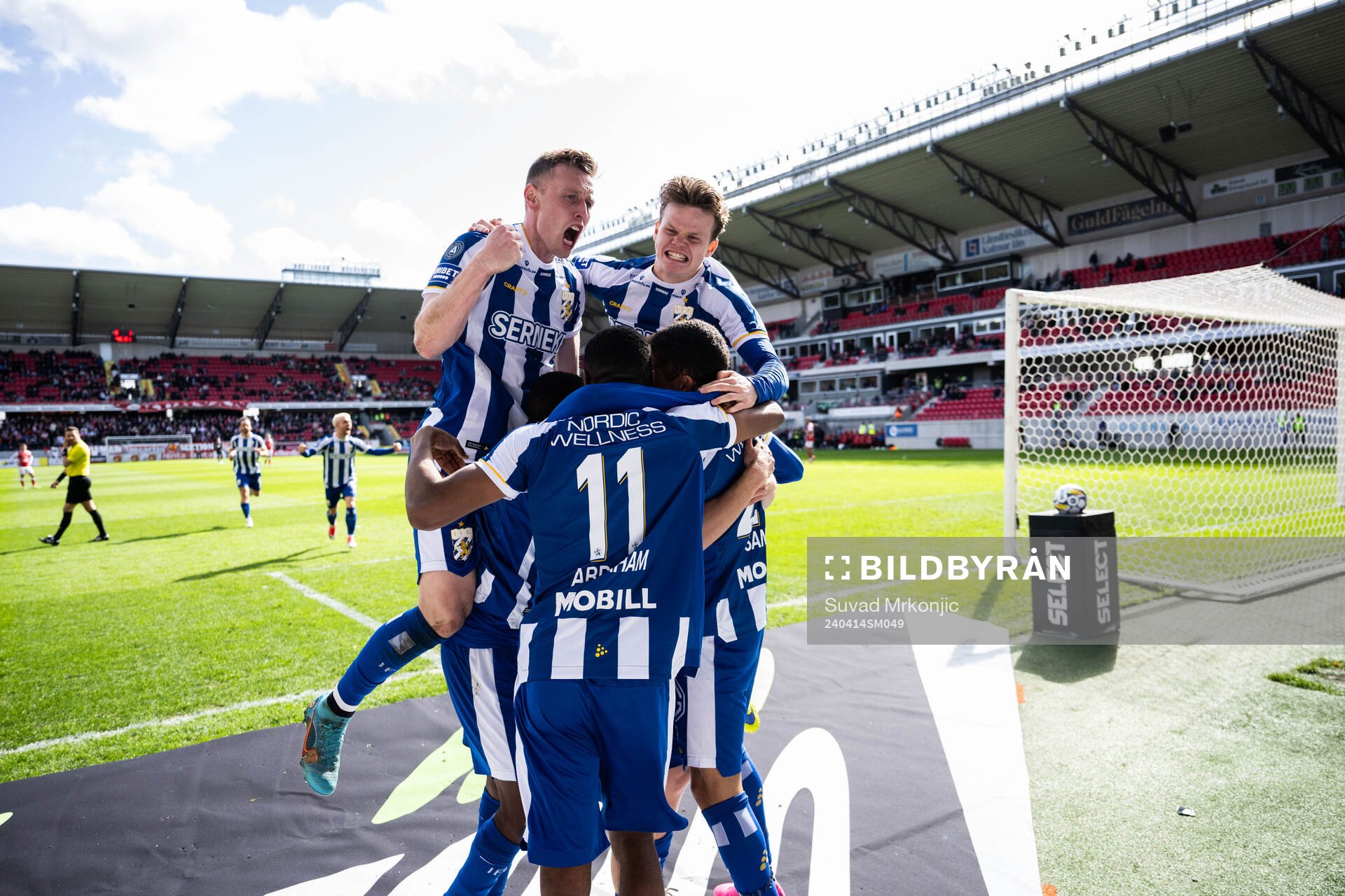IFK Göteborgs Arbnor Mucolli jublar