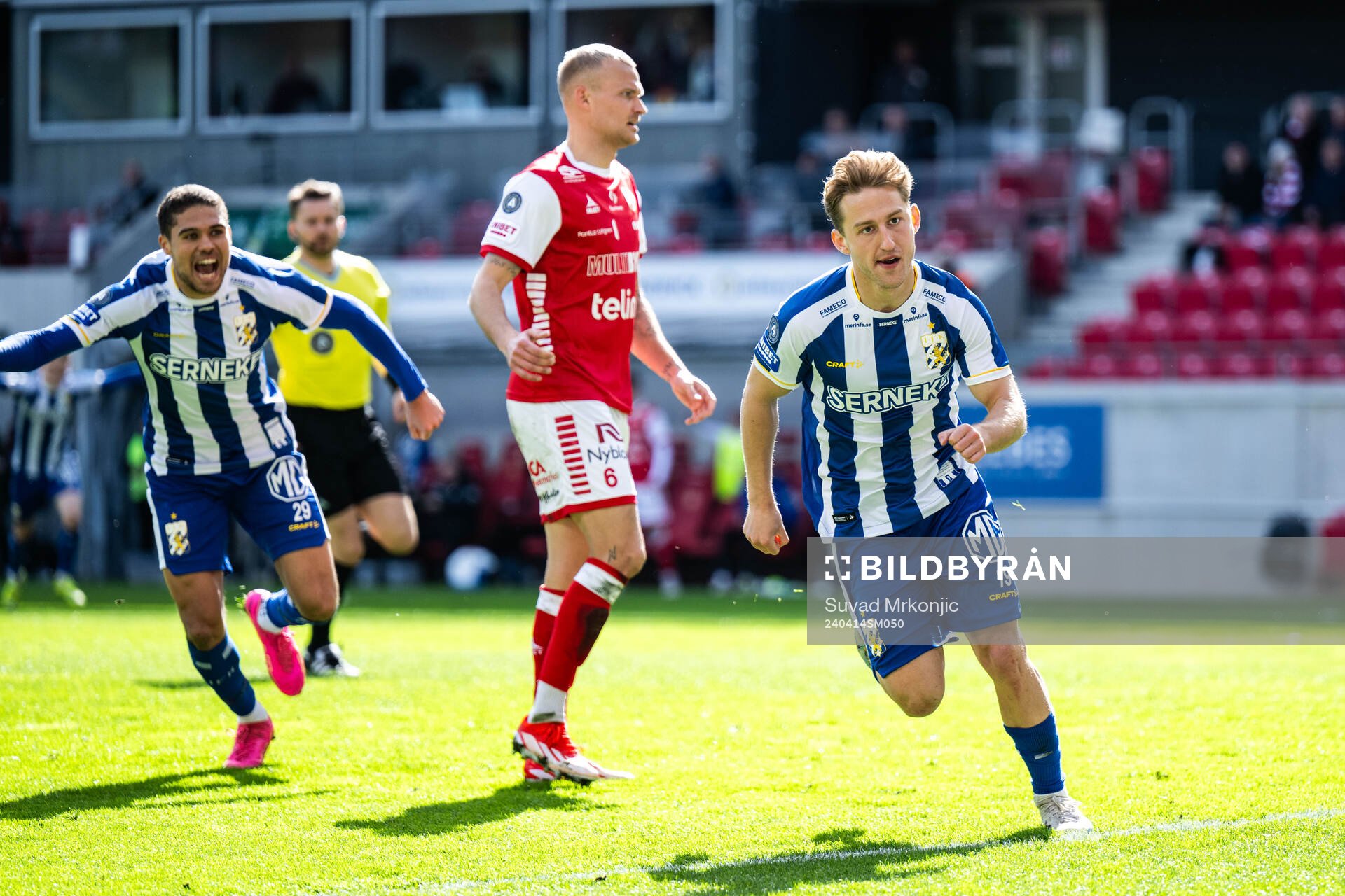 IFK Göteborgs Arbnor Mucolli jublar