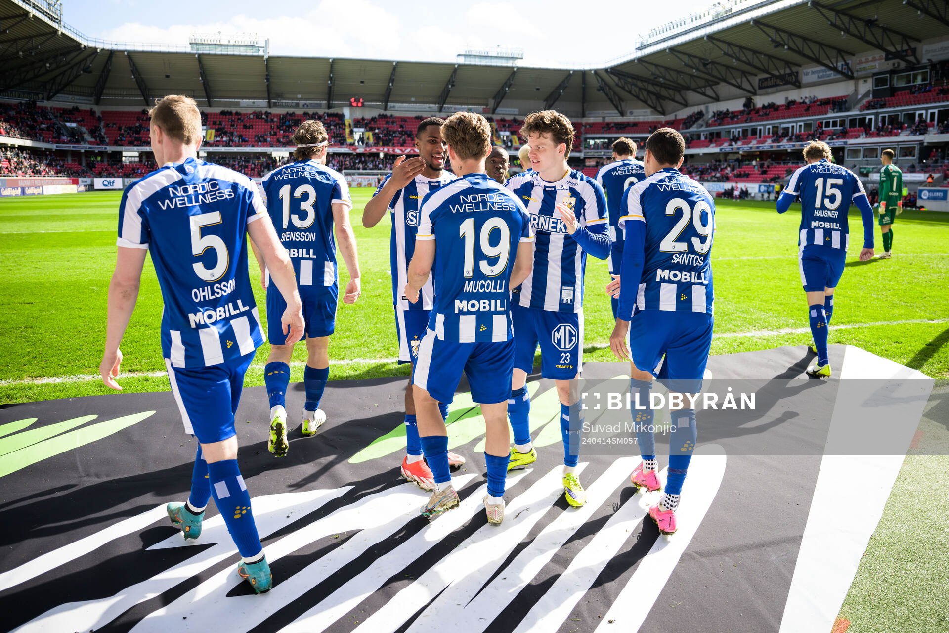 IFK Göteborgs Arbnor Mucolli jublar