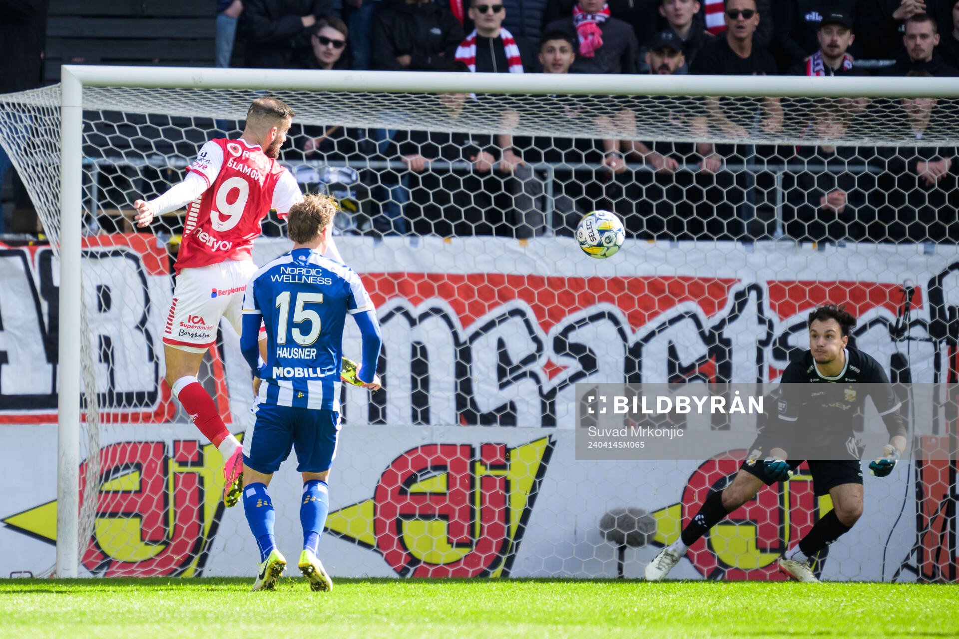 Kalmars Dino Islamovic och IFK Göteborgs Sebastian Hausner