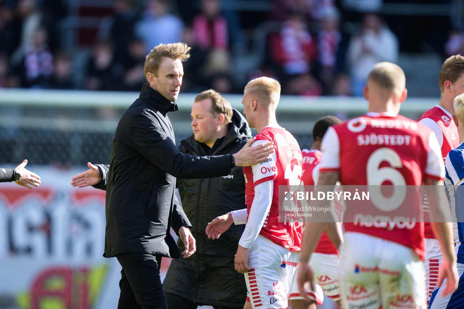 Kalmars tränare Henrik Jensen deppar