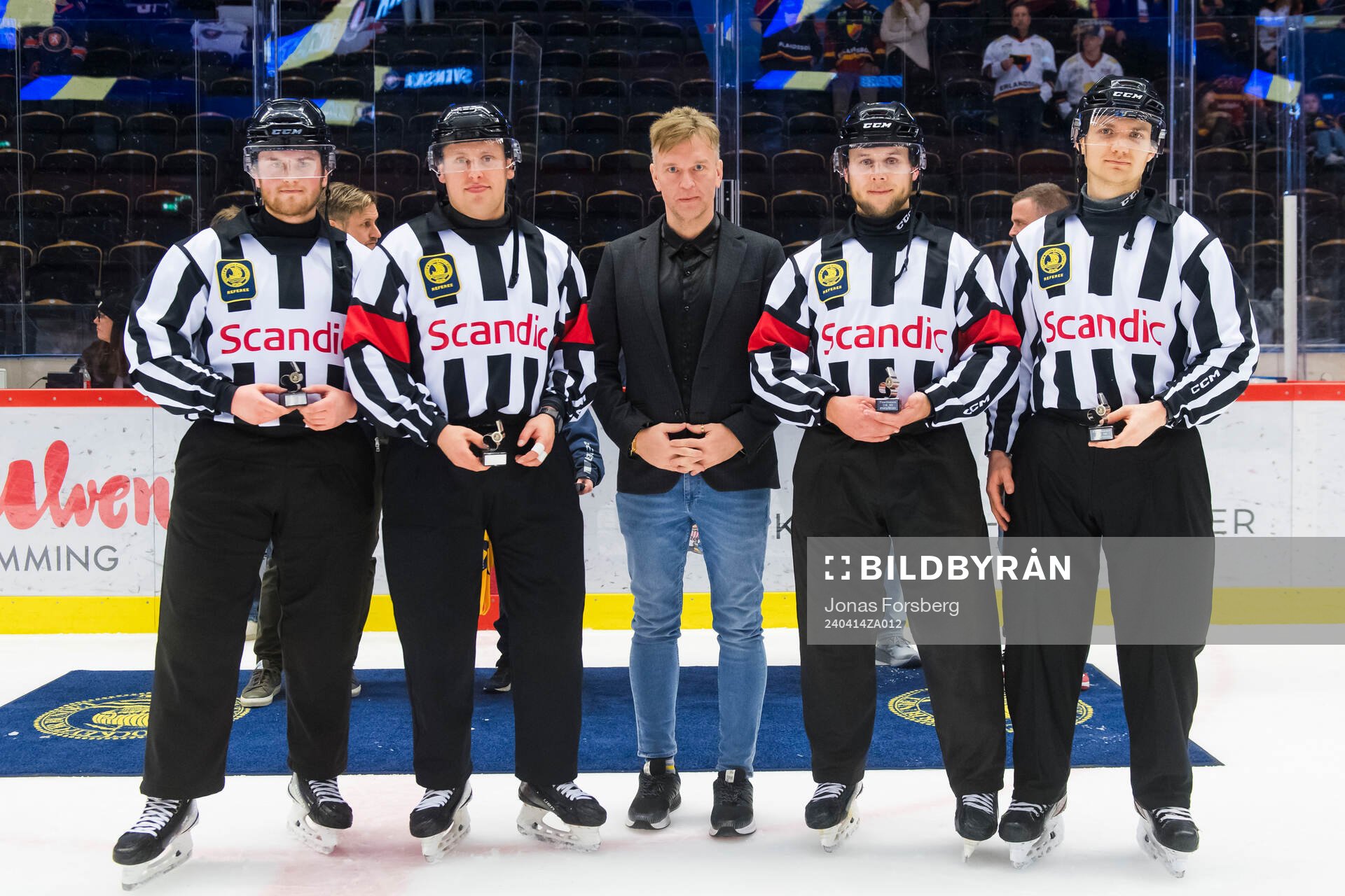 Arvid Jarmstad, Joakim Flink, Anton Östberg och Oskar