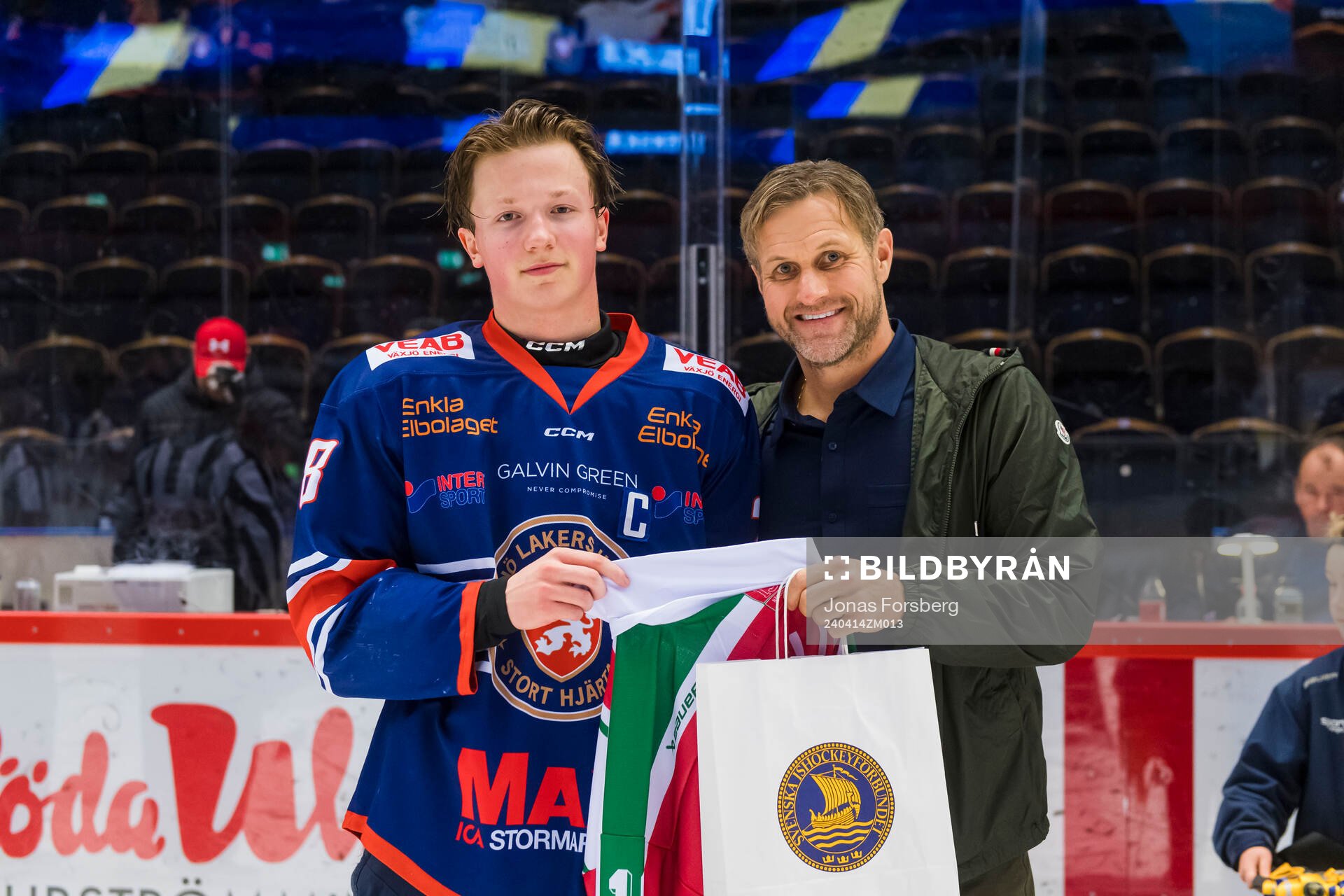Växjös Max Isaksson och Marcus Näslund