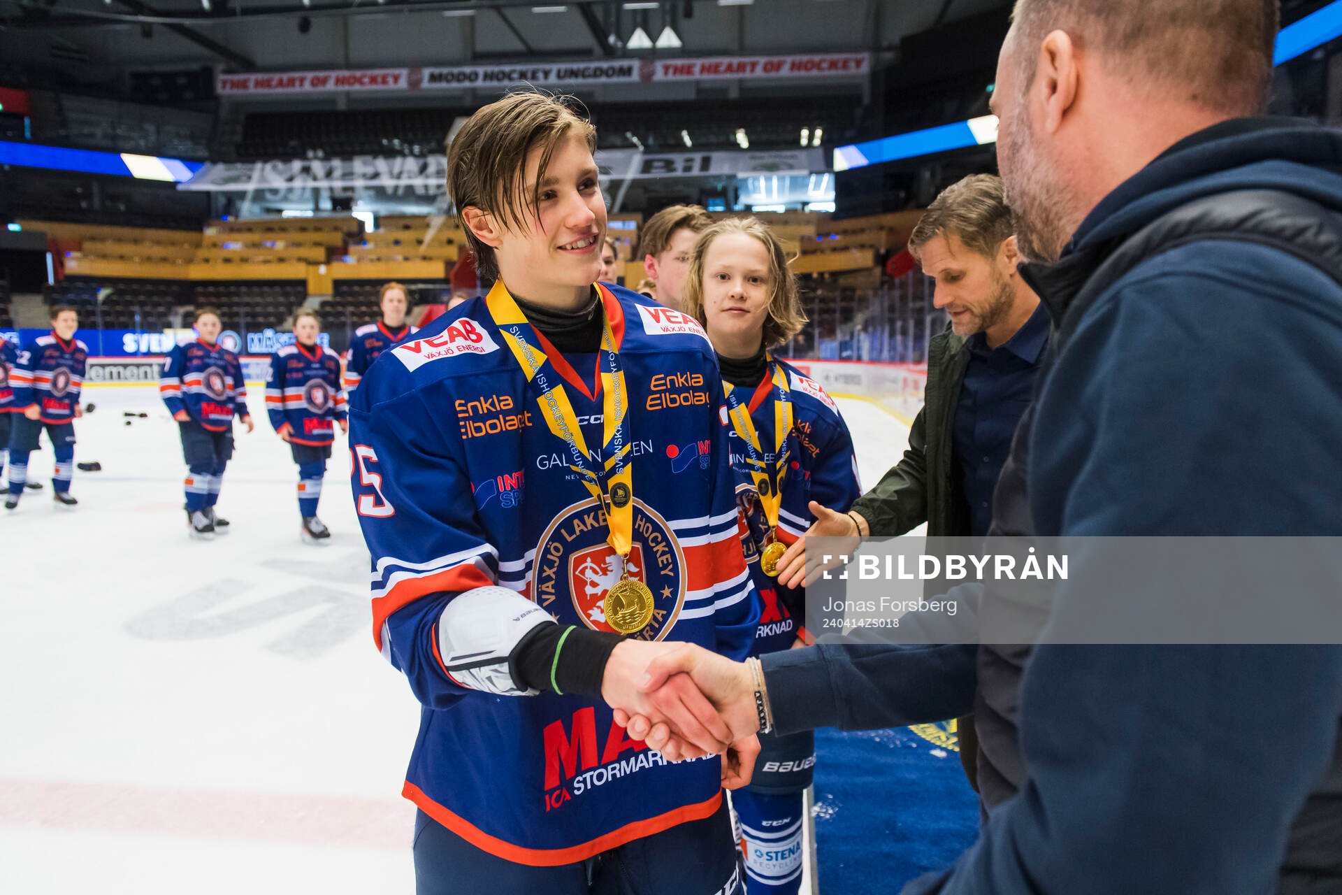 Växjös Ludde Nielsen och Niklas Sundström