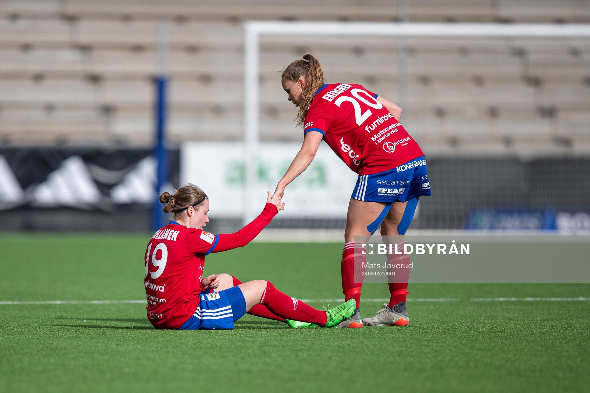 Vittsjös Heidi Kollanen och Hanna Ekengren deppar