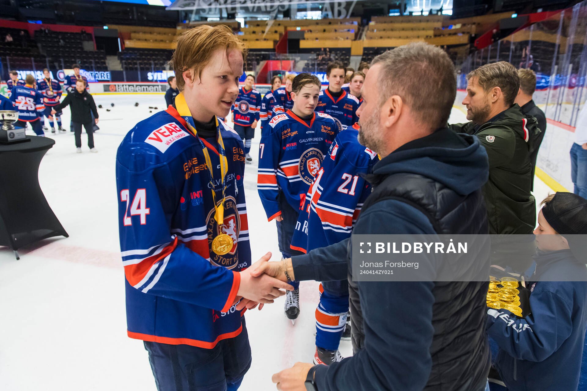 Växjös Malte Brolin och Niklas Sundström