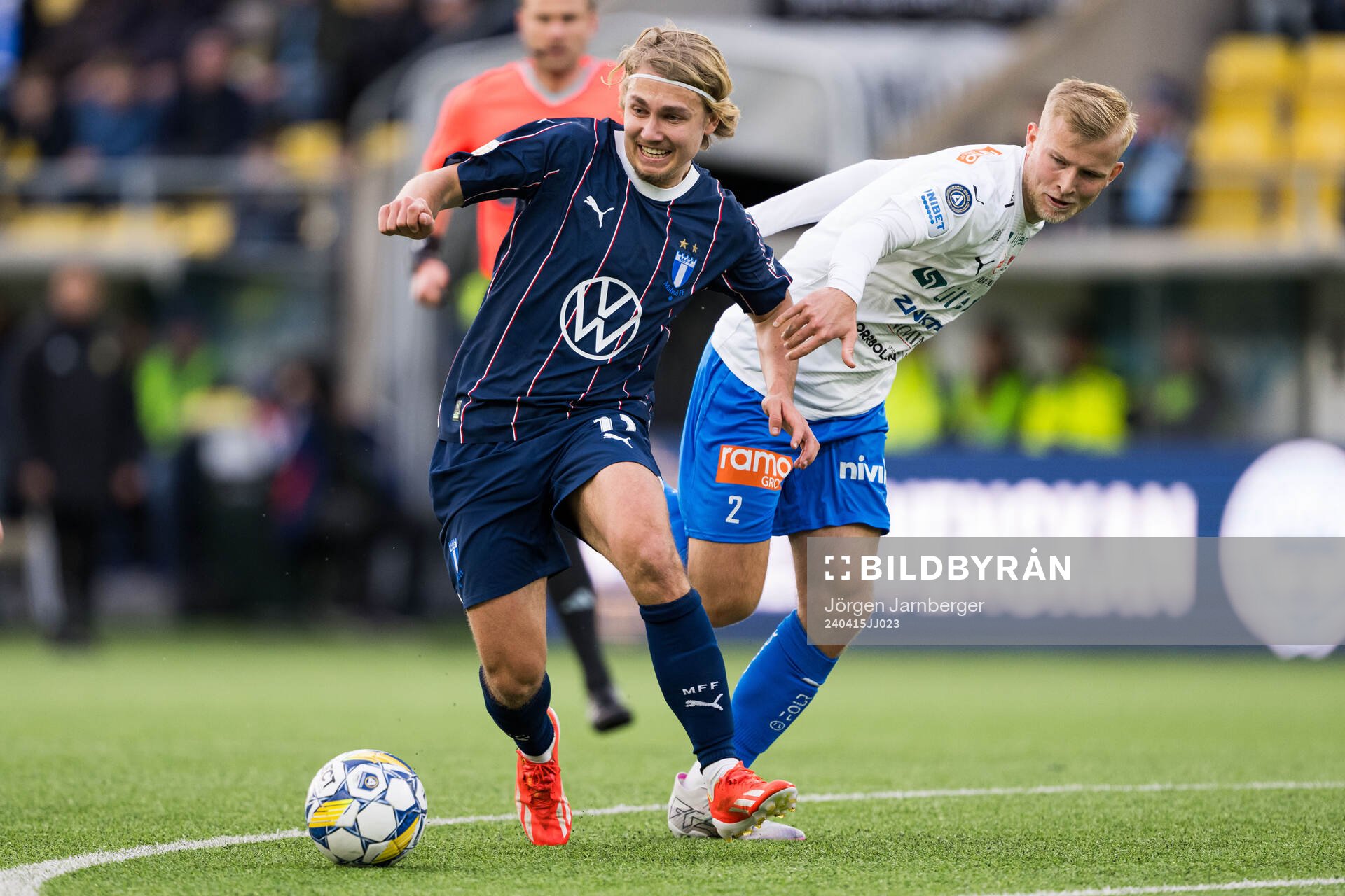 Malmö FFs Sebastian Nanasi och Värnamos Johan Rapp