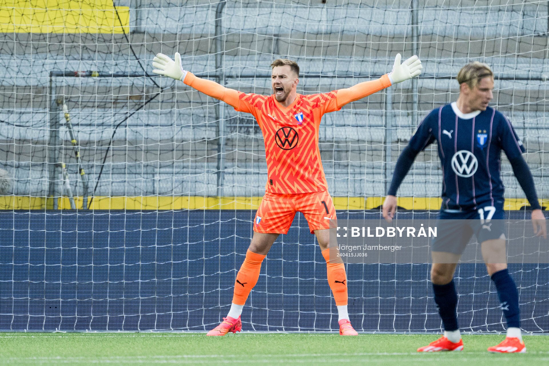 Malmö FFs målvakt Ricardo Friedrich