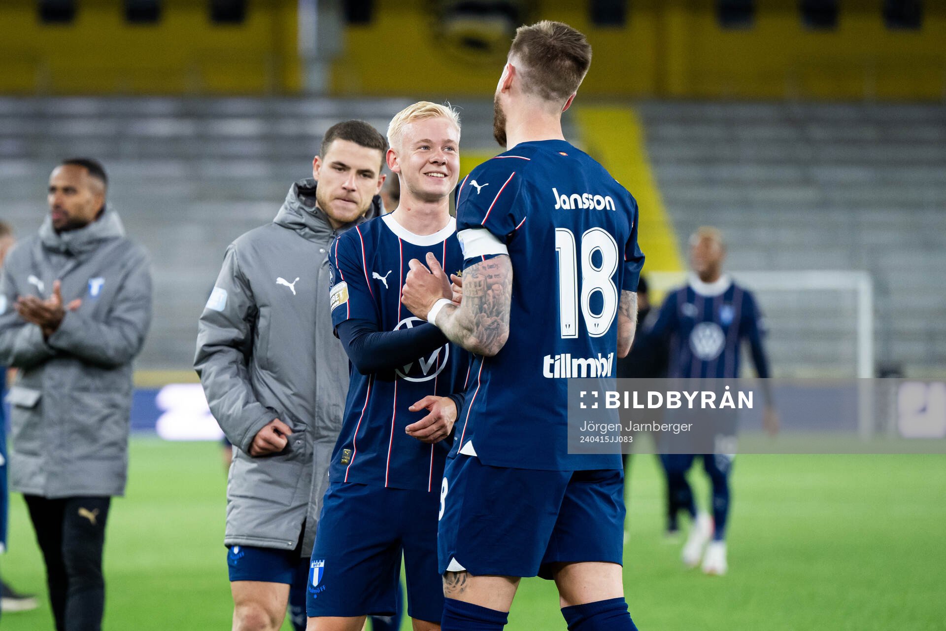 Malmö FFs Otto Rosengren jublar