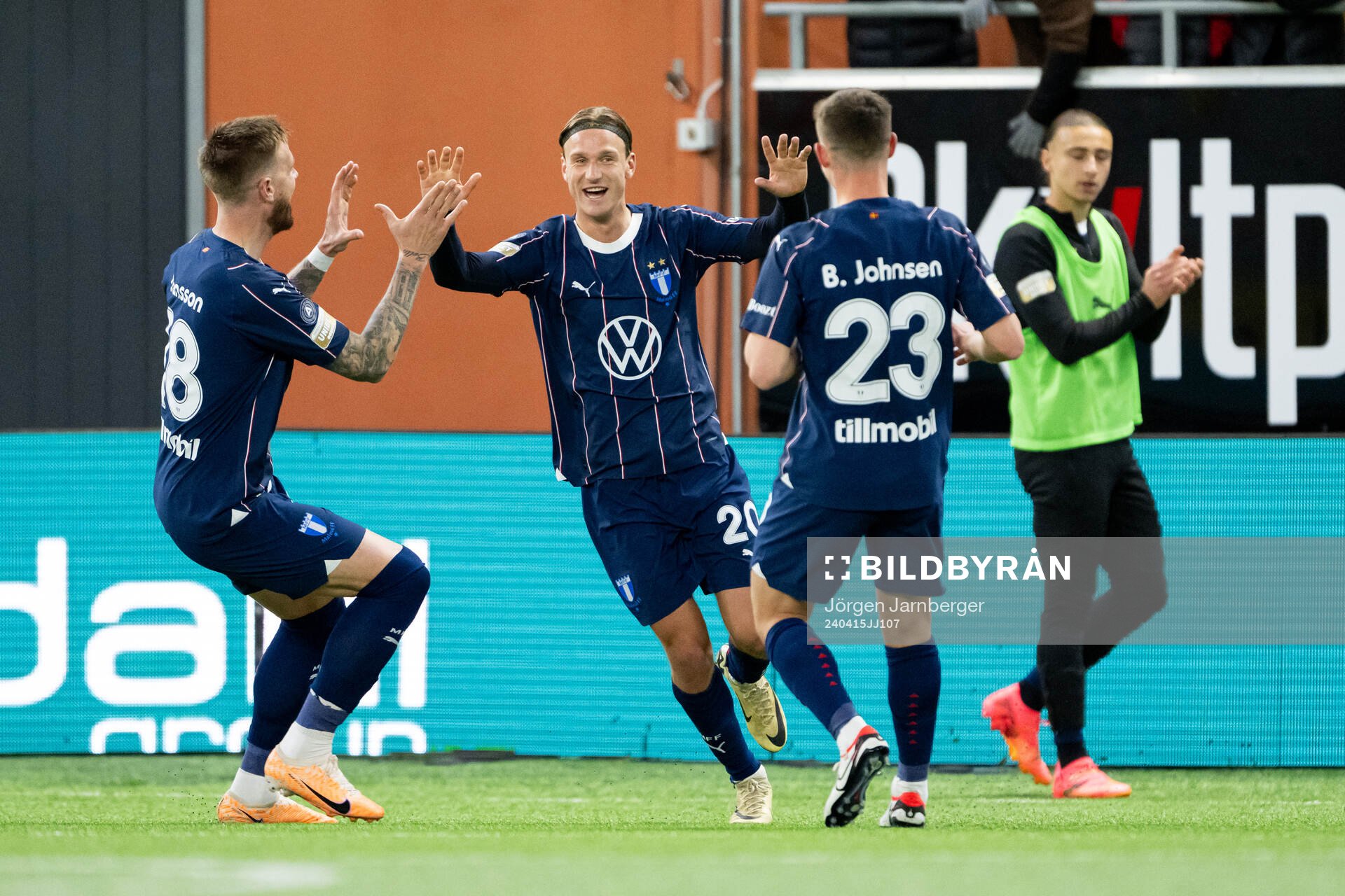 Malmö FFs Erik Botheim jublar