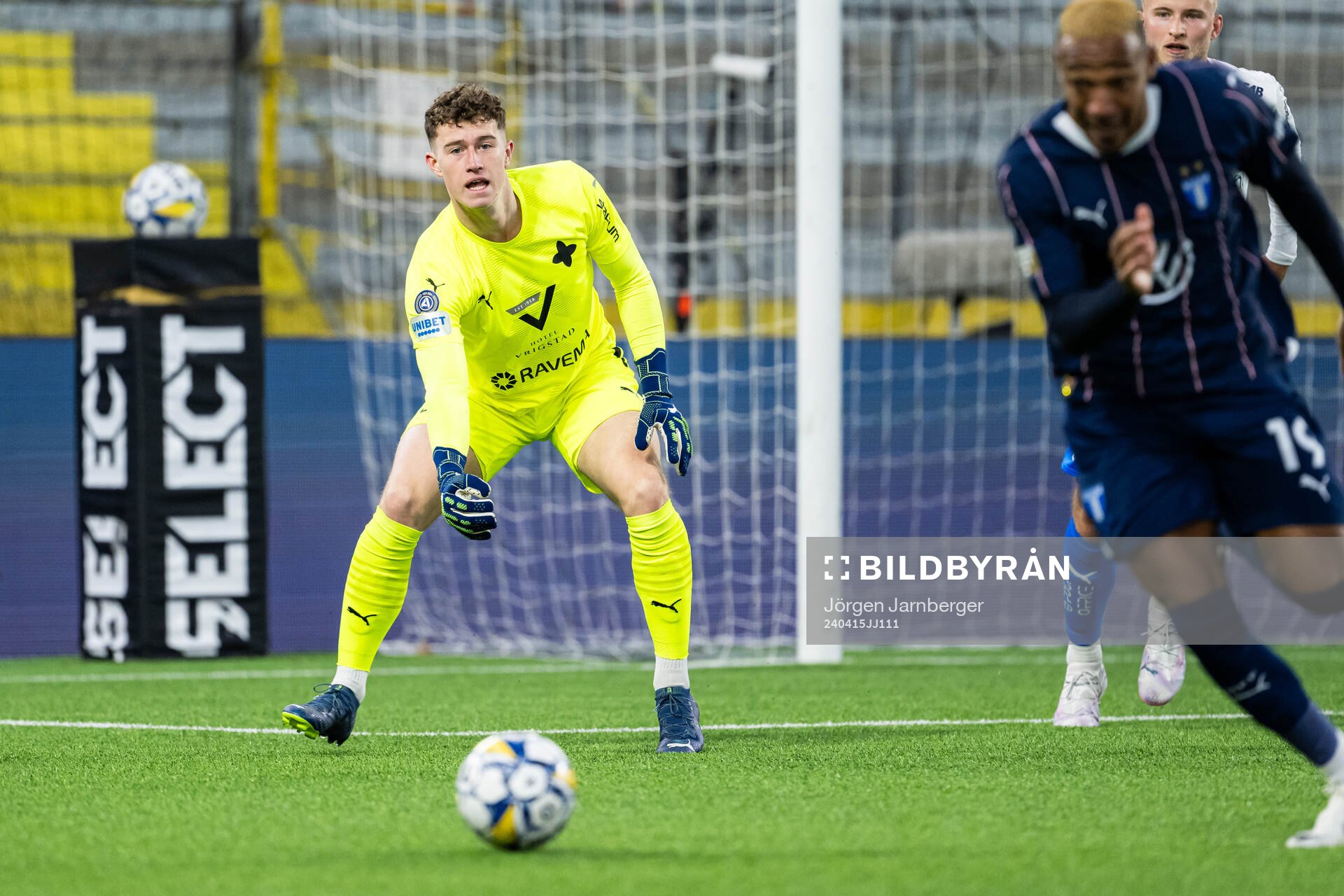 Värnamos målvakt Viktor Andersson