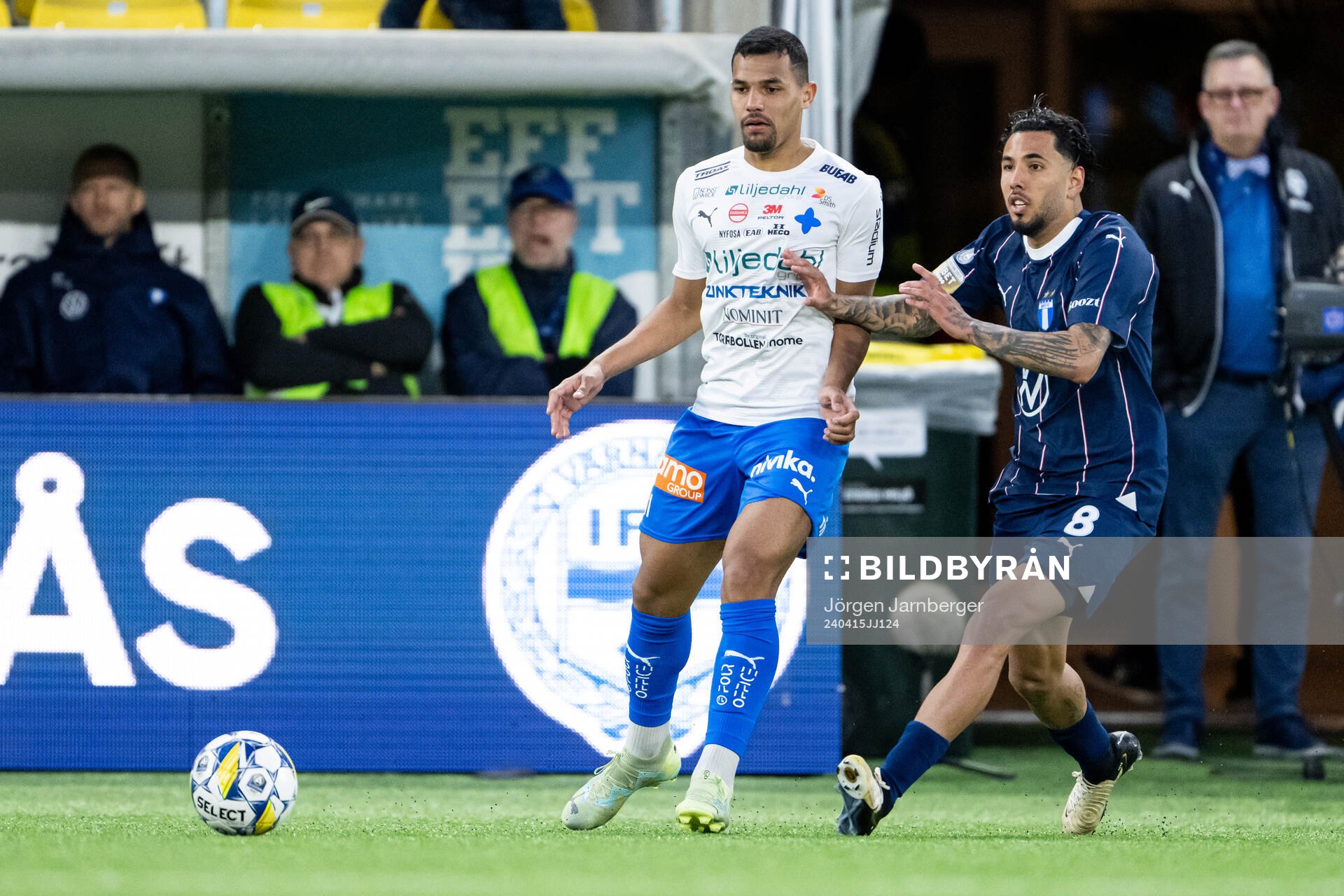 Värnamos Wenderson Oliveira do Nascimento och Malmö FFs