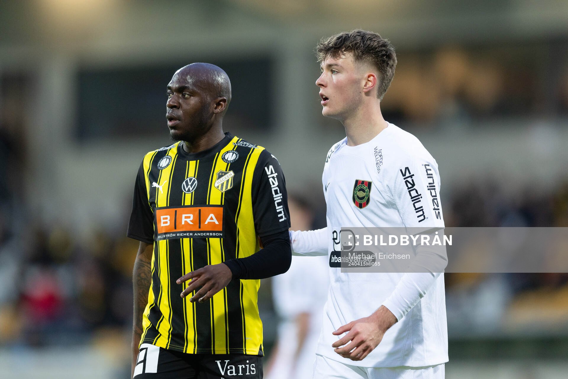 Häckens Edward Chilufya och Brommapojkarnas Kaare