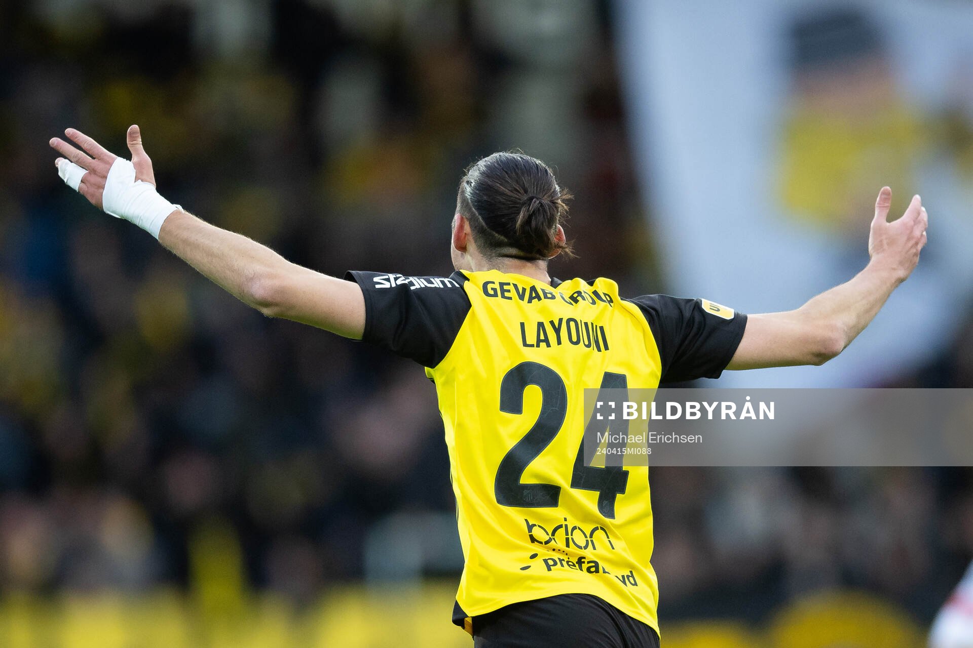 Häckens Amor Layouni jublar