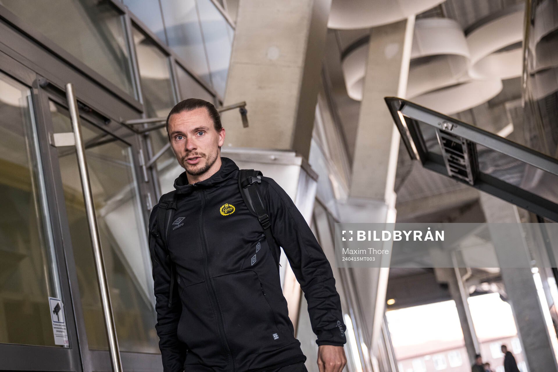 Elfsborgs Niklas Hult anländer