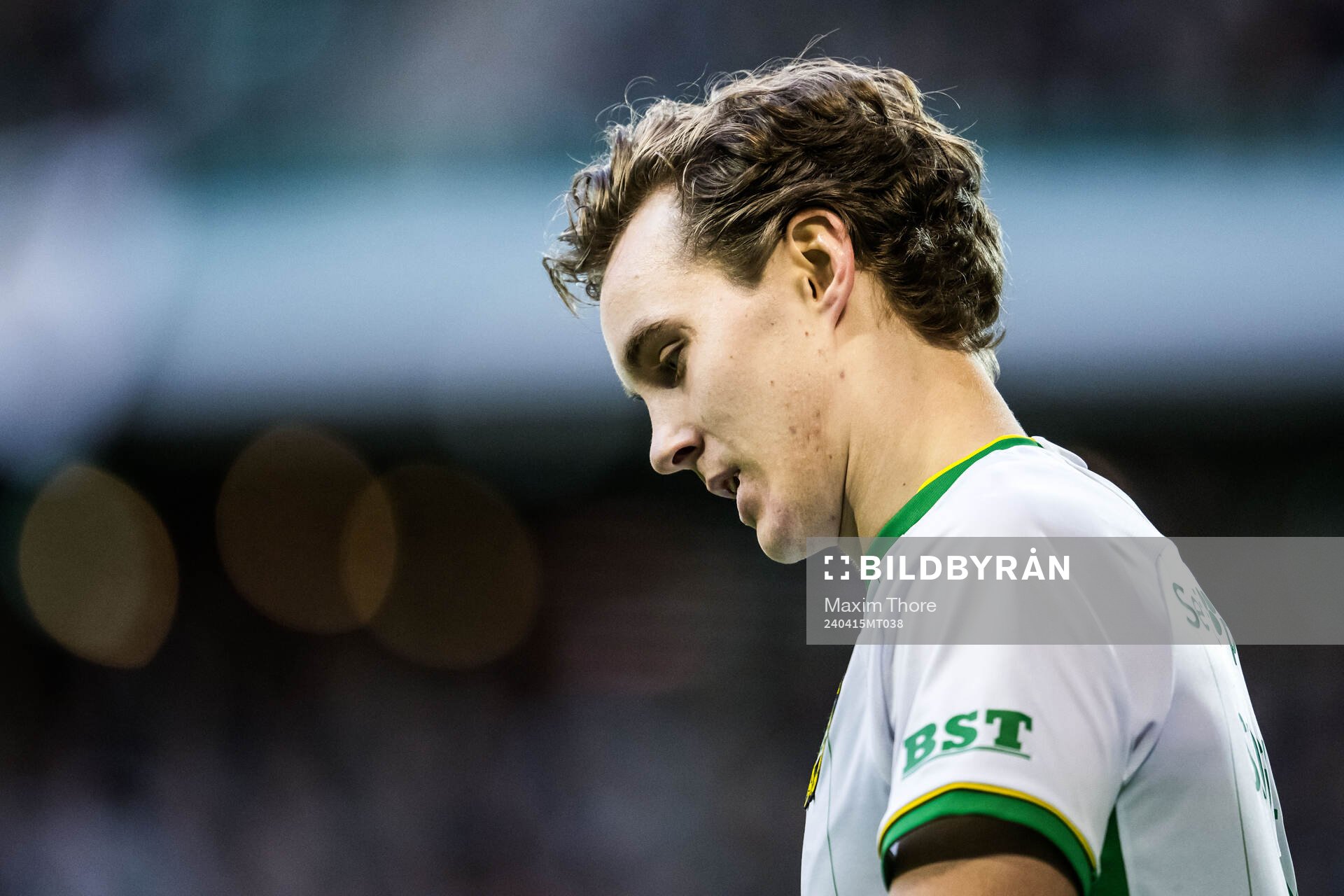 Hammarbys Hampus Skoglund deppar