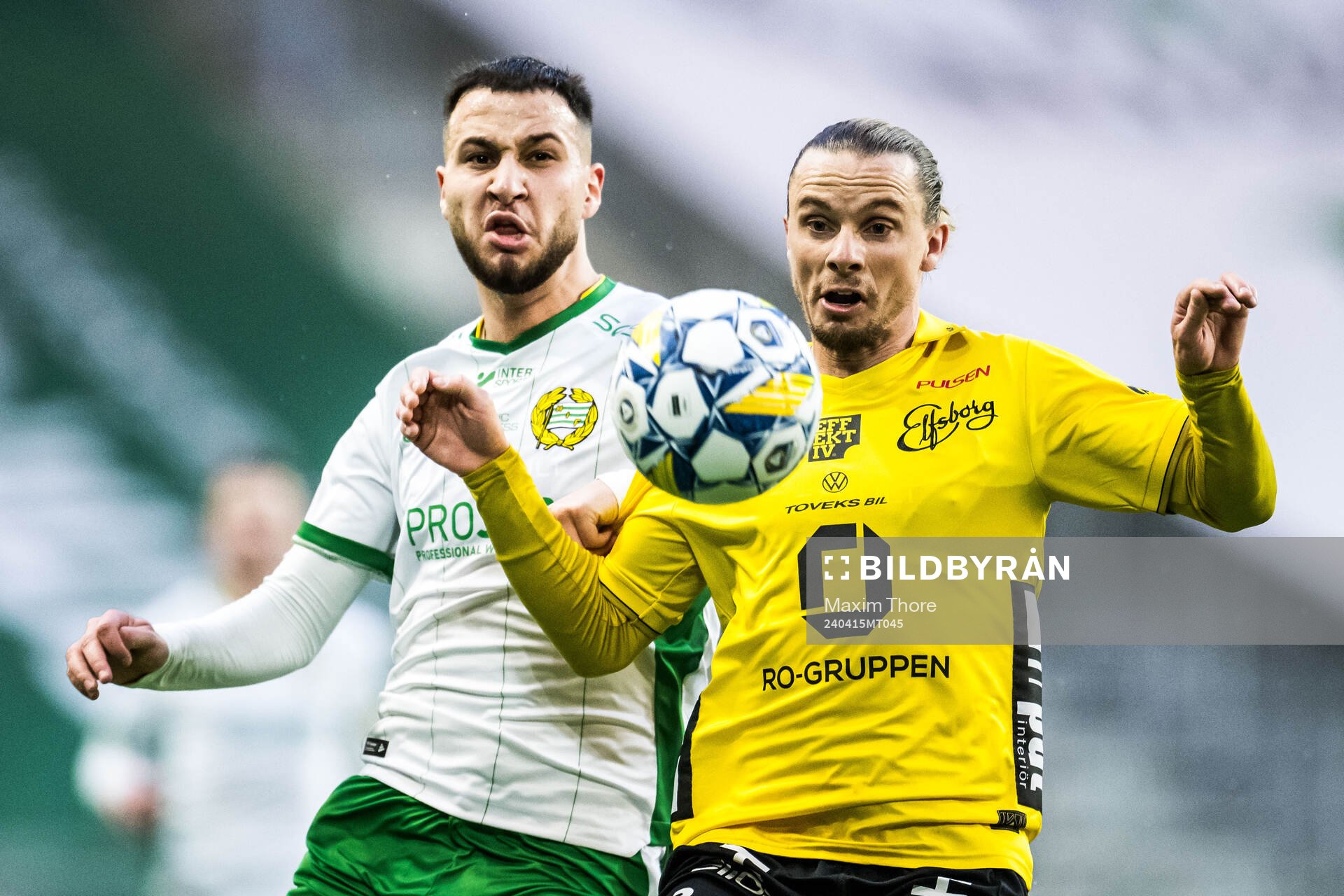 Hammarbys Abdelrahman Boudah Saidi och Elfsborgs Niklas Hult