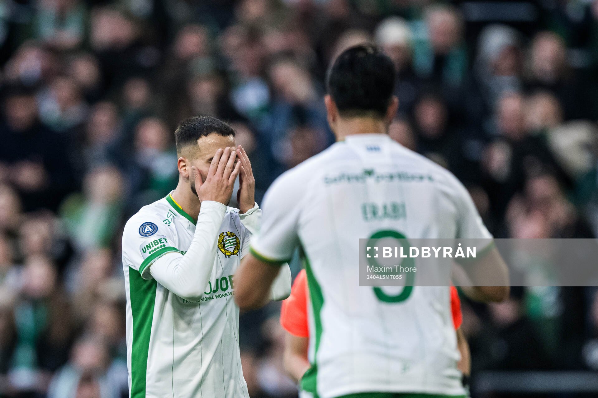 Hammarbys Edvin Kurtulus deppar