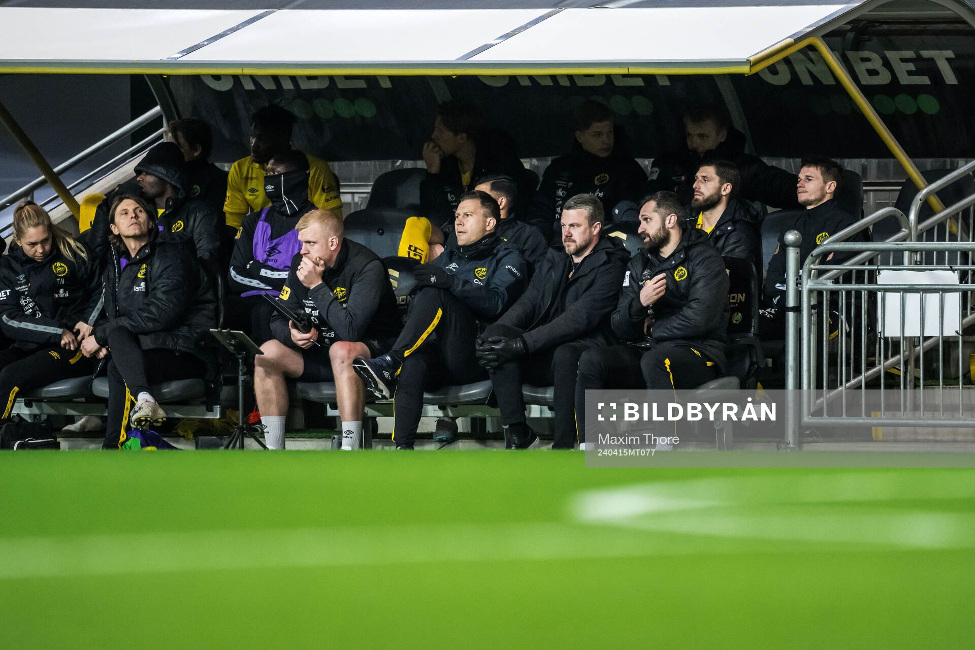 Elfsborgs tränare Jimmy Thelin deppar