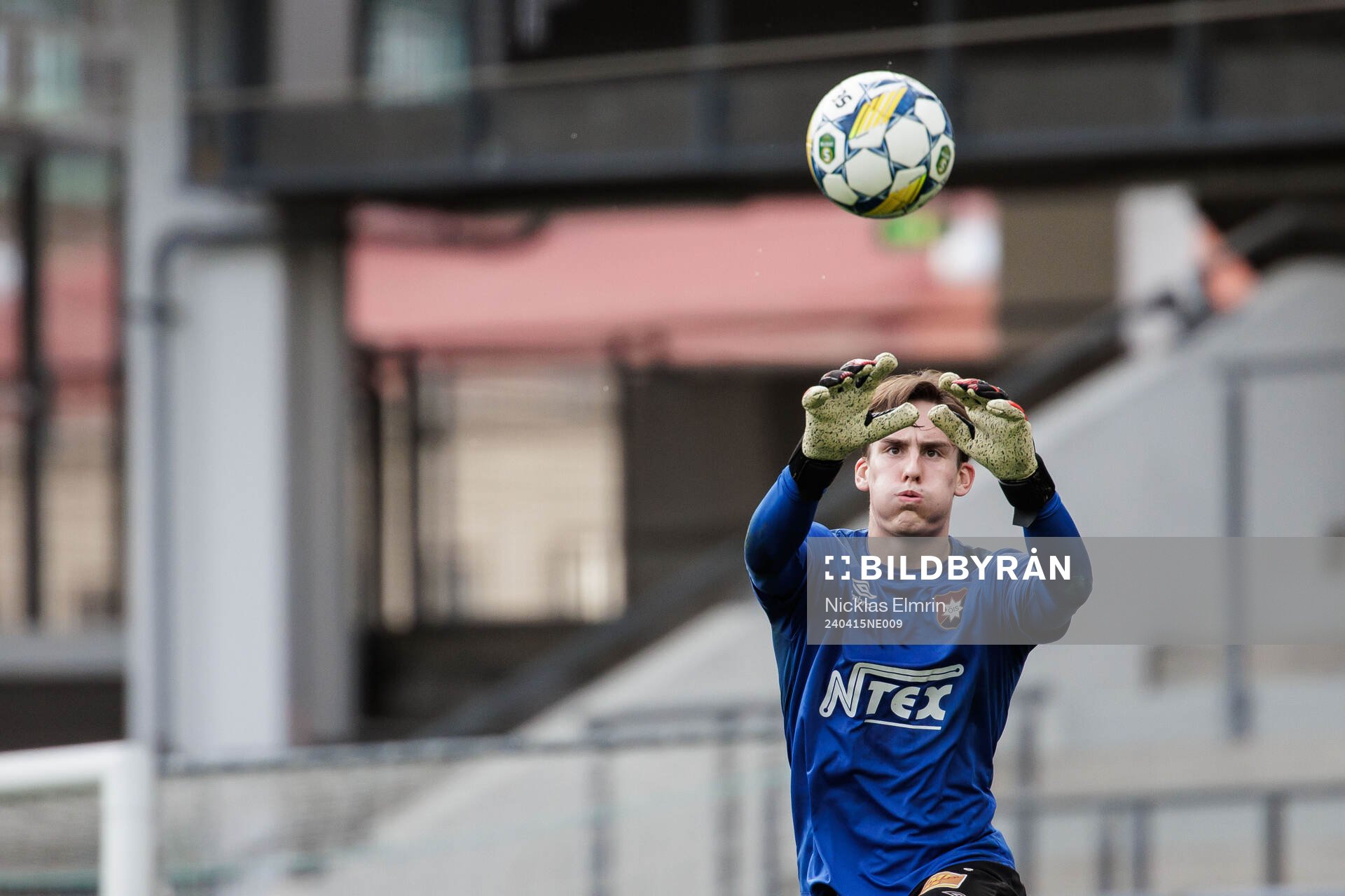 Örgrytes målvakt Hampus Gustafsson