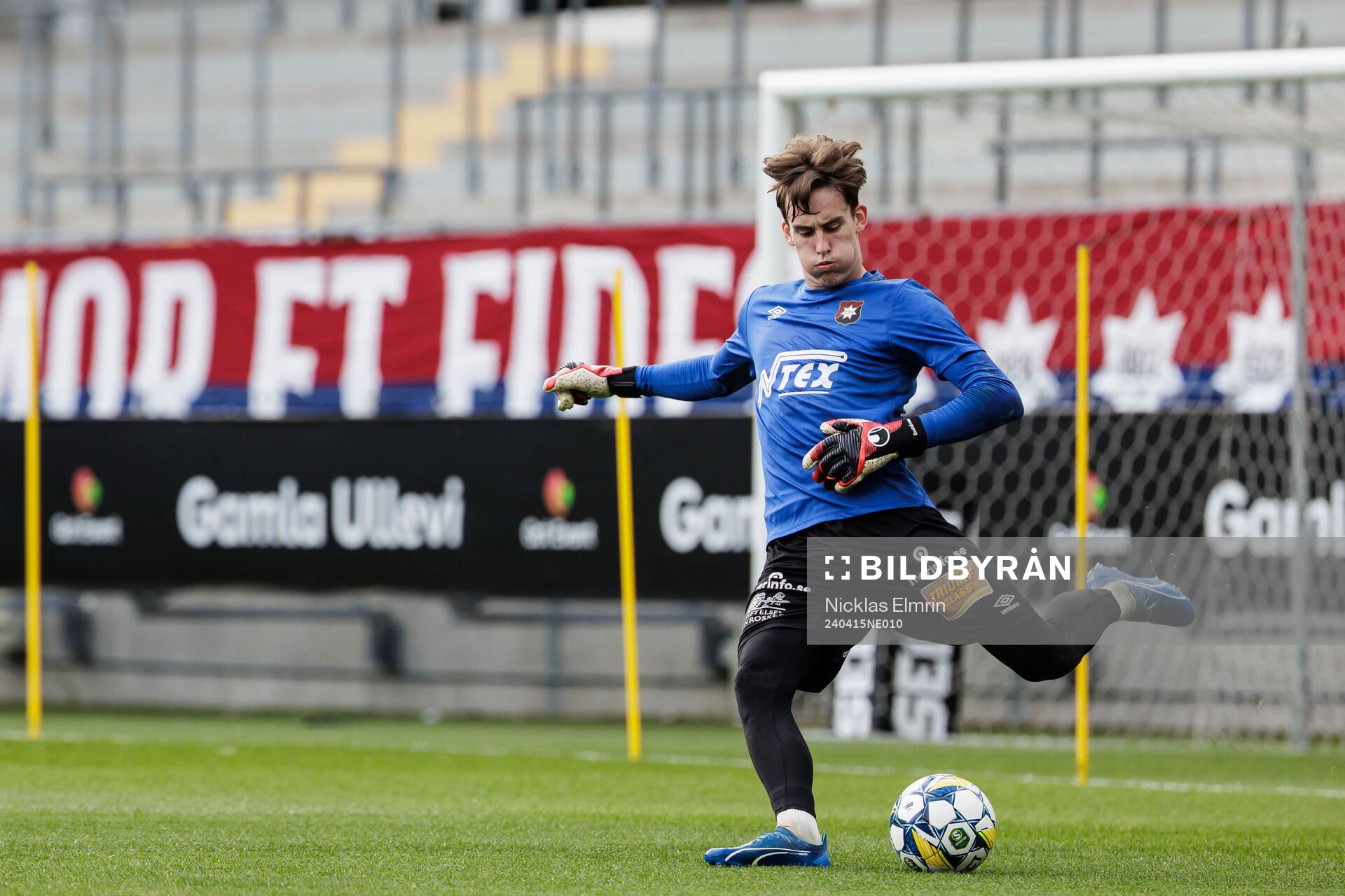 Örgrytes målvakt Hampus Gustafsson