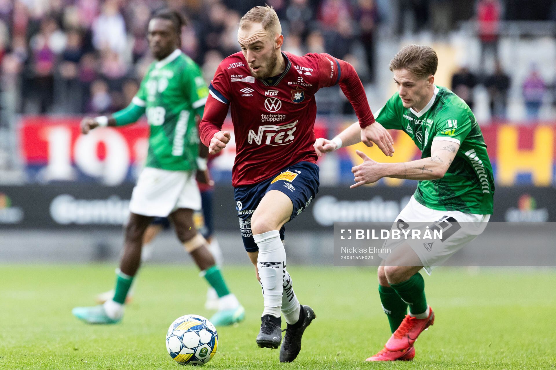 Örgrytes Amel Mujanic och Brages Johan Arvidsson
