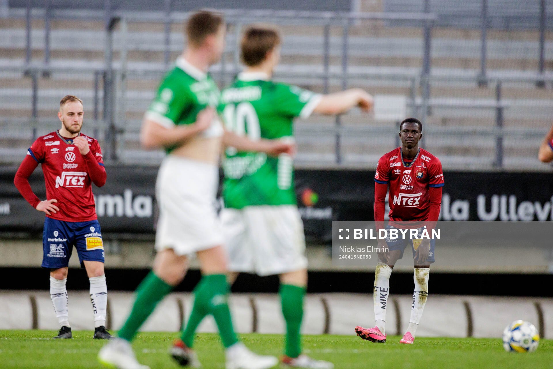 Örgrytes Amel Mujanic och Abdoulaye Faye deppar