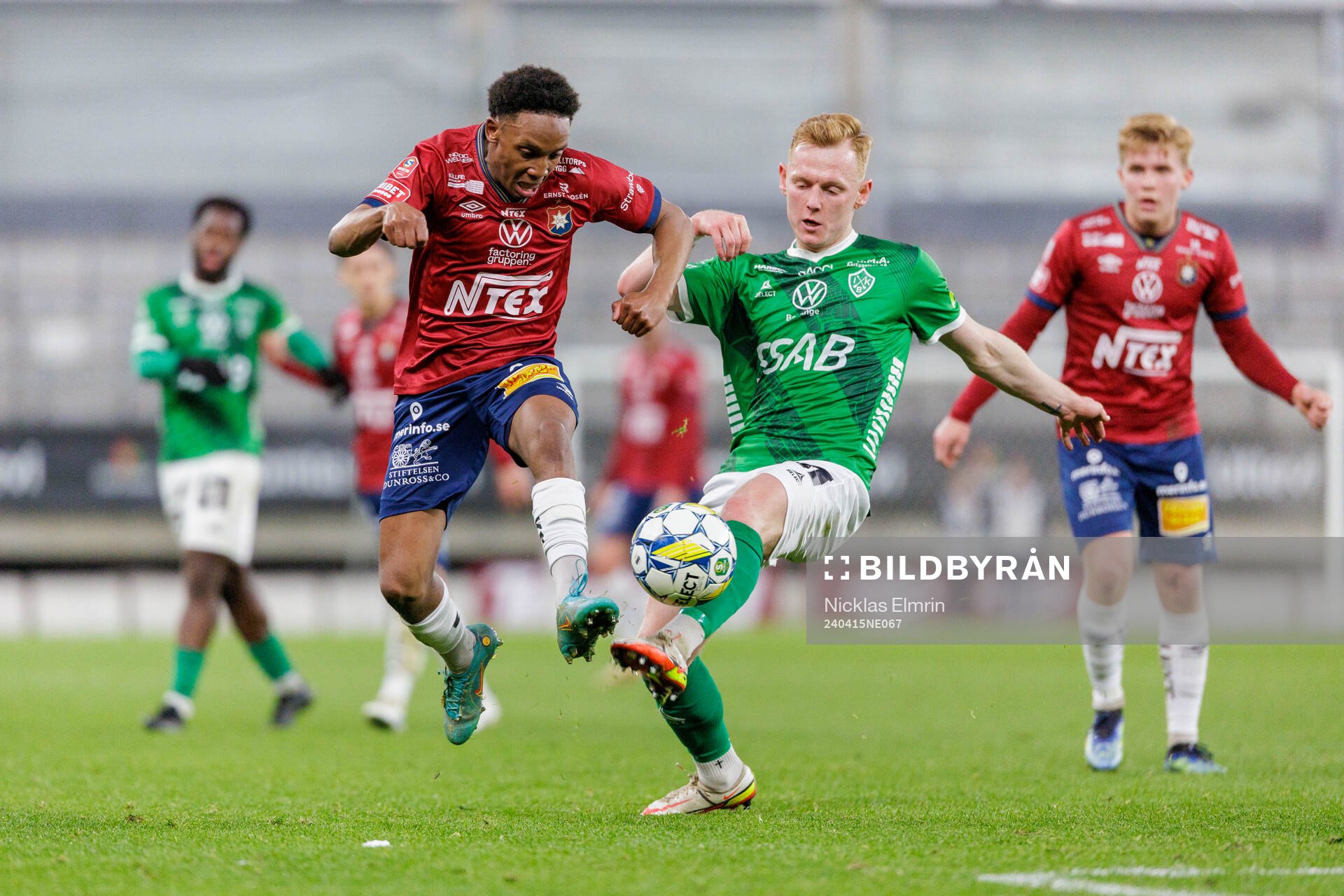 Örgrytes Aydarus Abukar och Brages Christopher Redenstrand