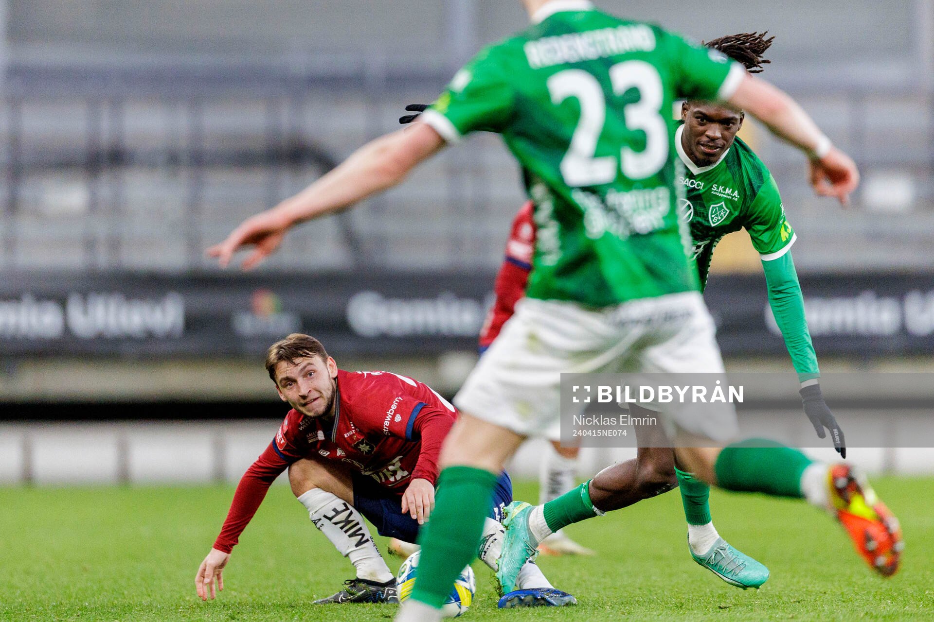 Örgrytes Erion Sadiku och Brages Ieltsin Jeronimo Semedo