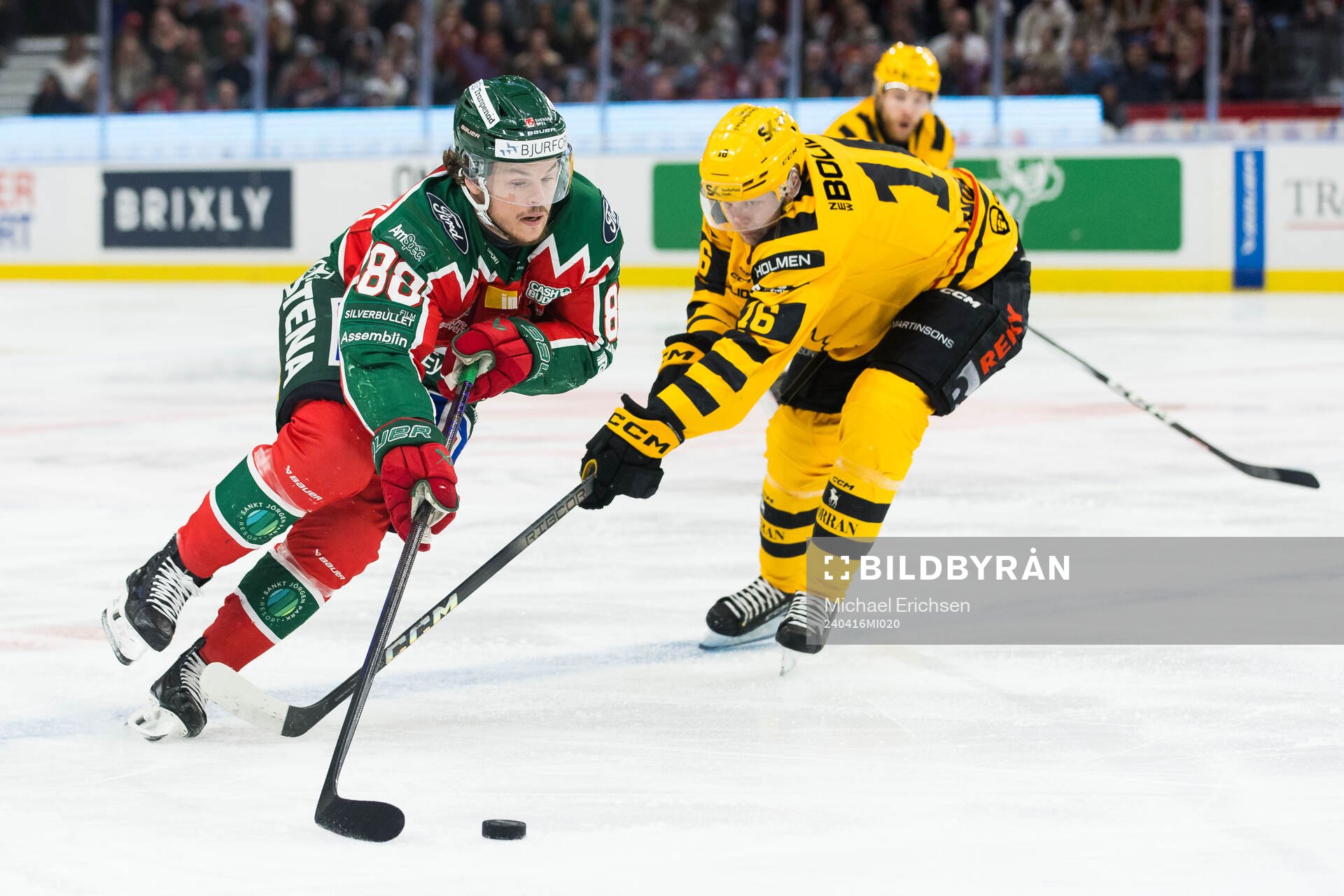 Frölundas Malte Strömwall och Skellefteås Linus