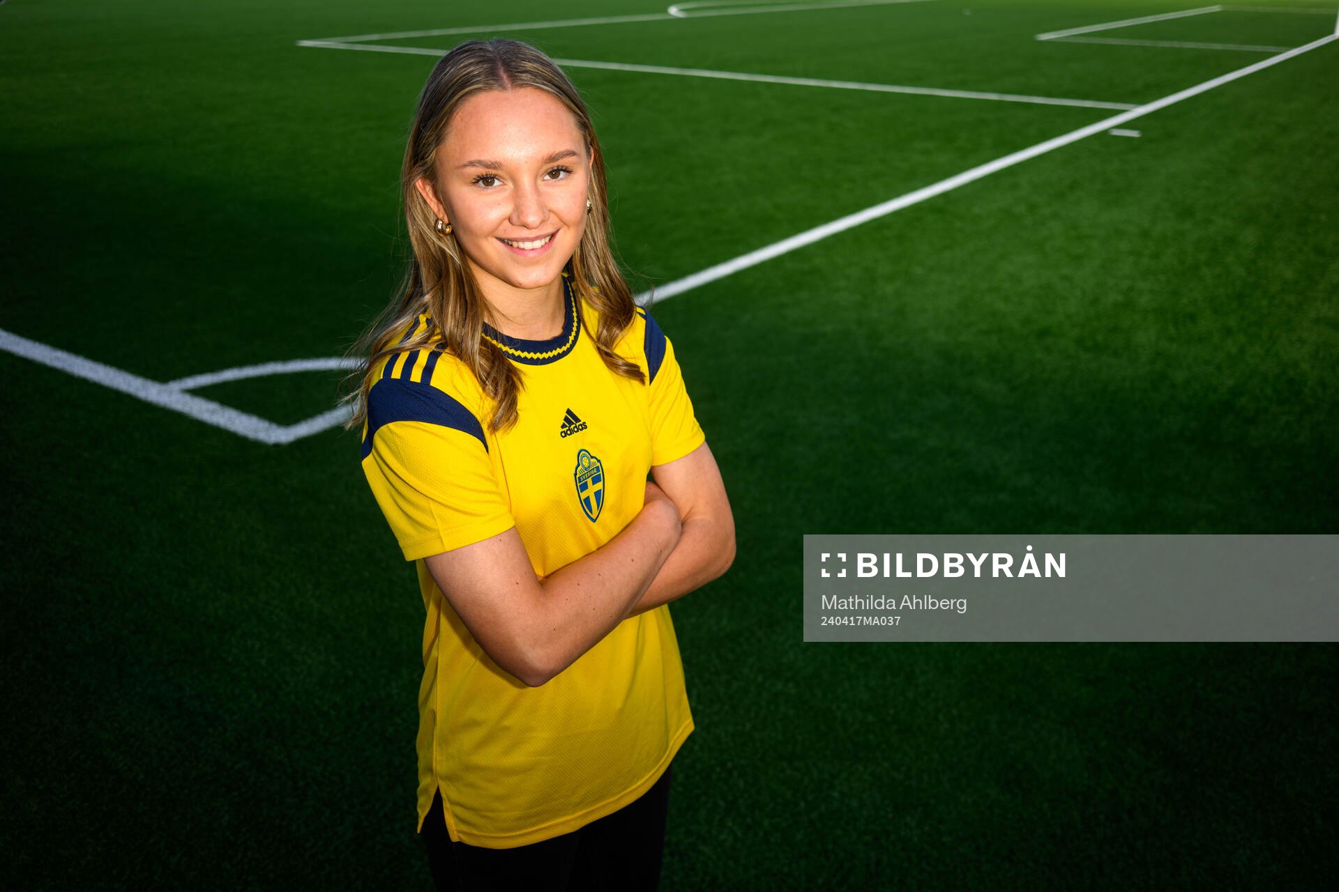 Nova Rolfsson of Sweden poses for a portrait