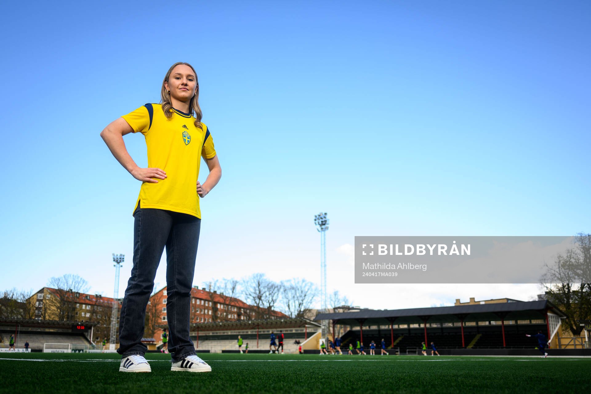 Nova Rolfsson of Sweden poses for a portrait