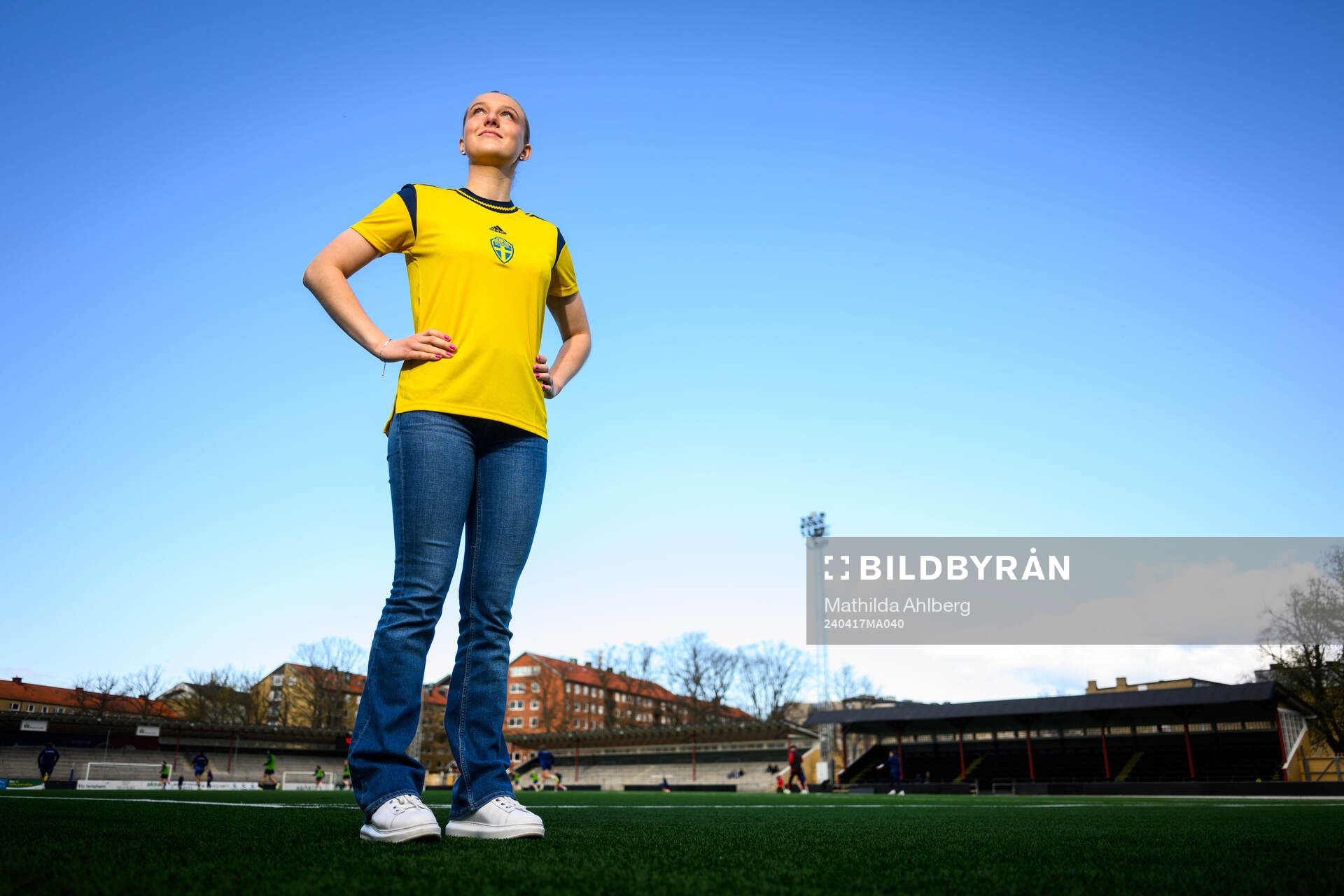 Wilma Ceder of Sweden poses for a portrait