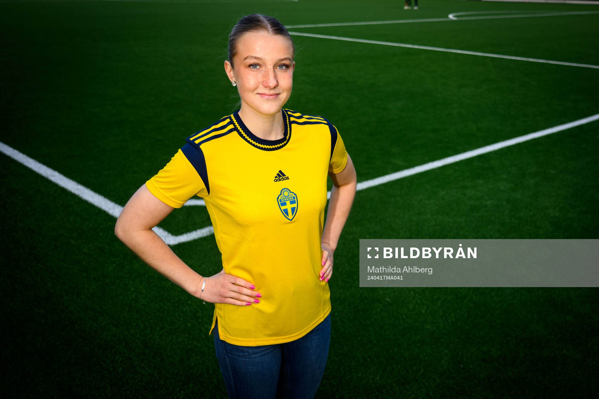 Wilma Ceder of Sweden poses for a portrait