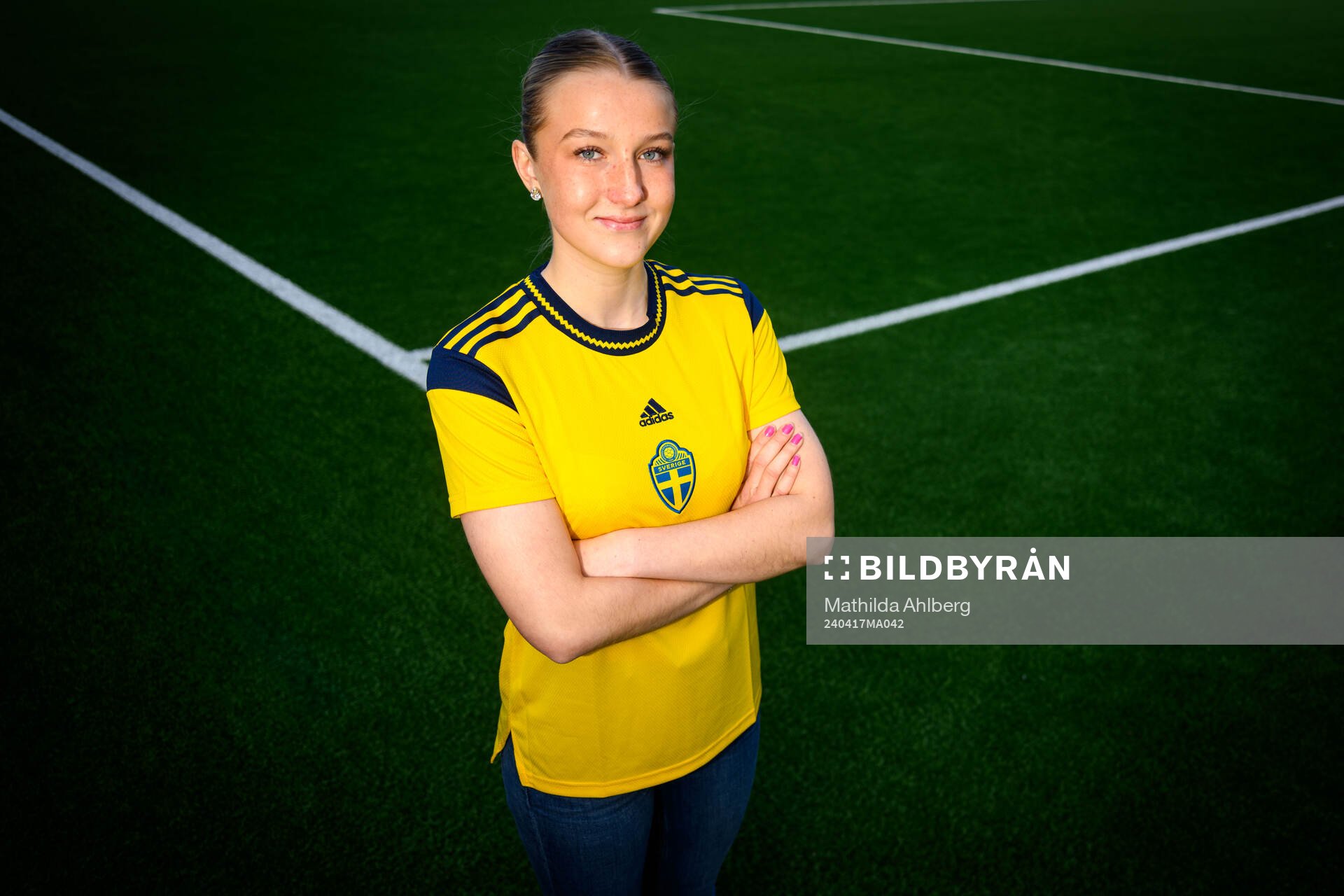 Wilma Ceder of Sweden poses for a portrait