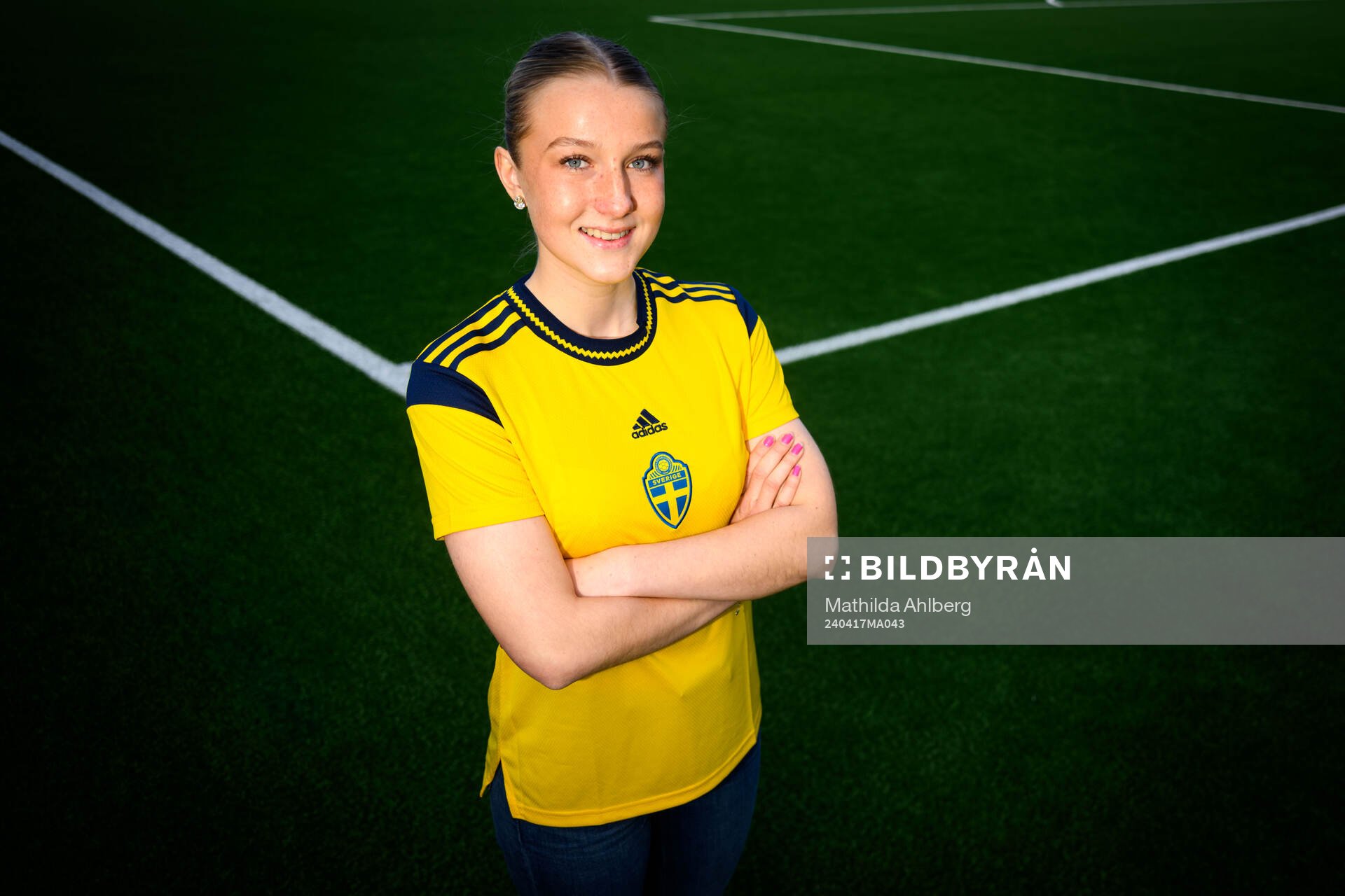 Wilma Ceder of Sweden poses for a portrait