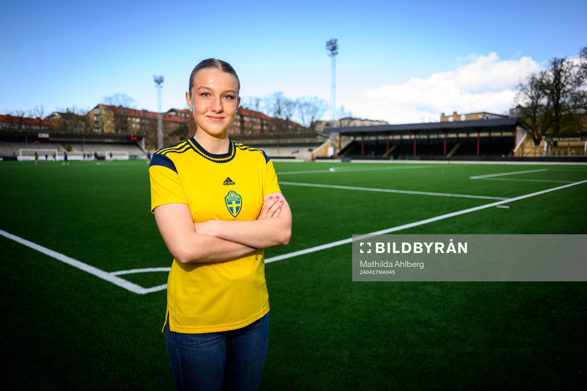 Wilma Ceder of Sweden poses for a portrait