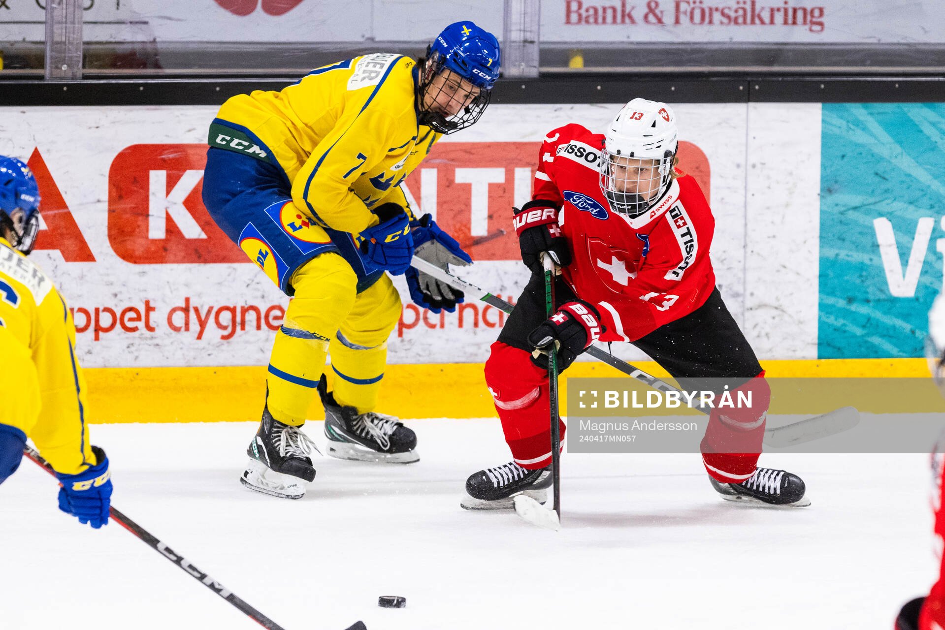 Malte Vass of Sweden and Arthur Dandois of Switzerland