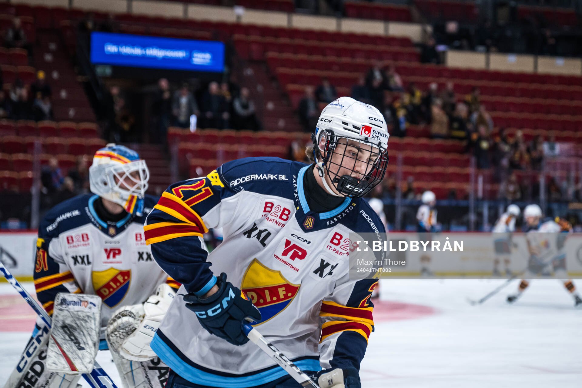 Djurgårdens Linus Eriksson