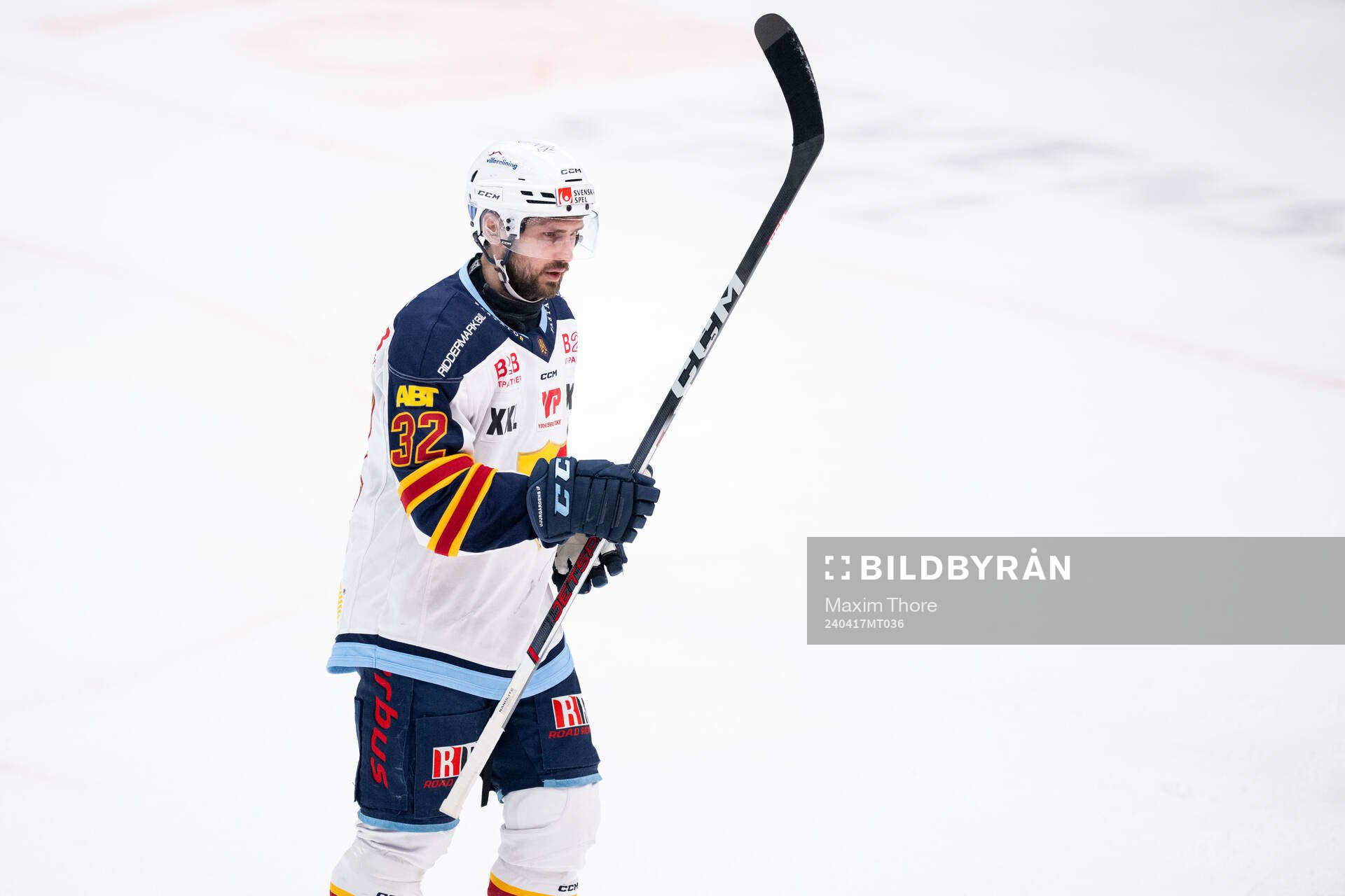 Djurgårdens Marcus Krüger deppar