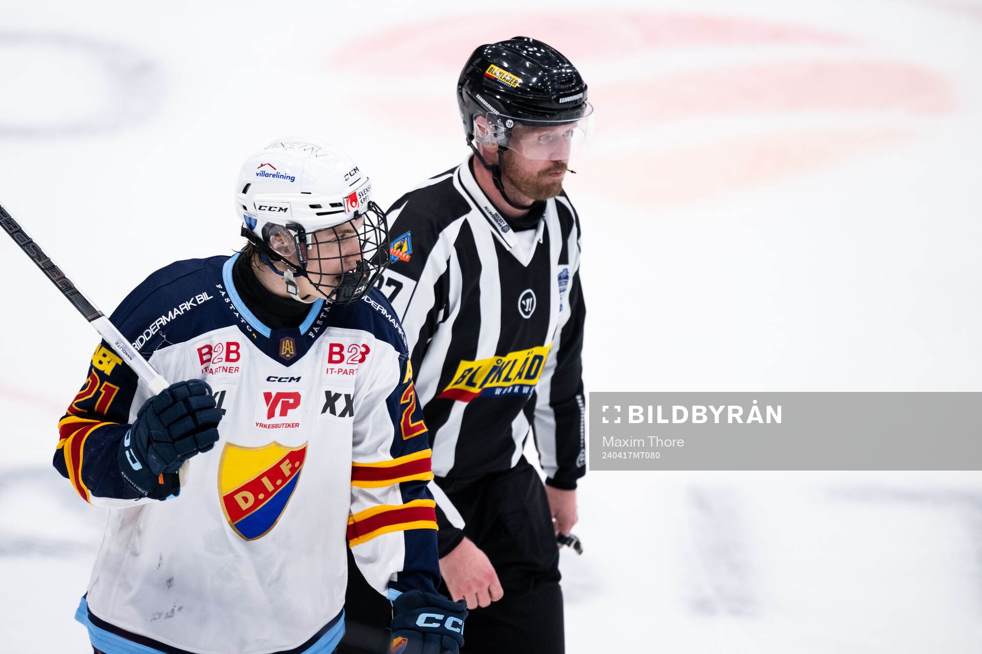 Djurgårdens Linus Eriksson reagerar på domslut